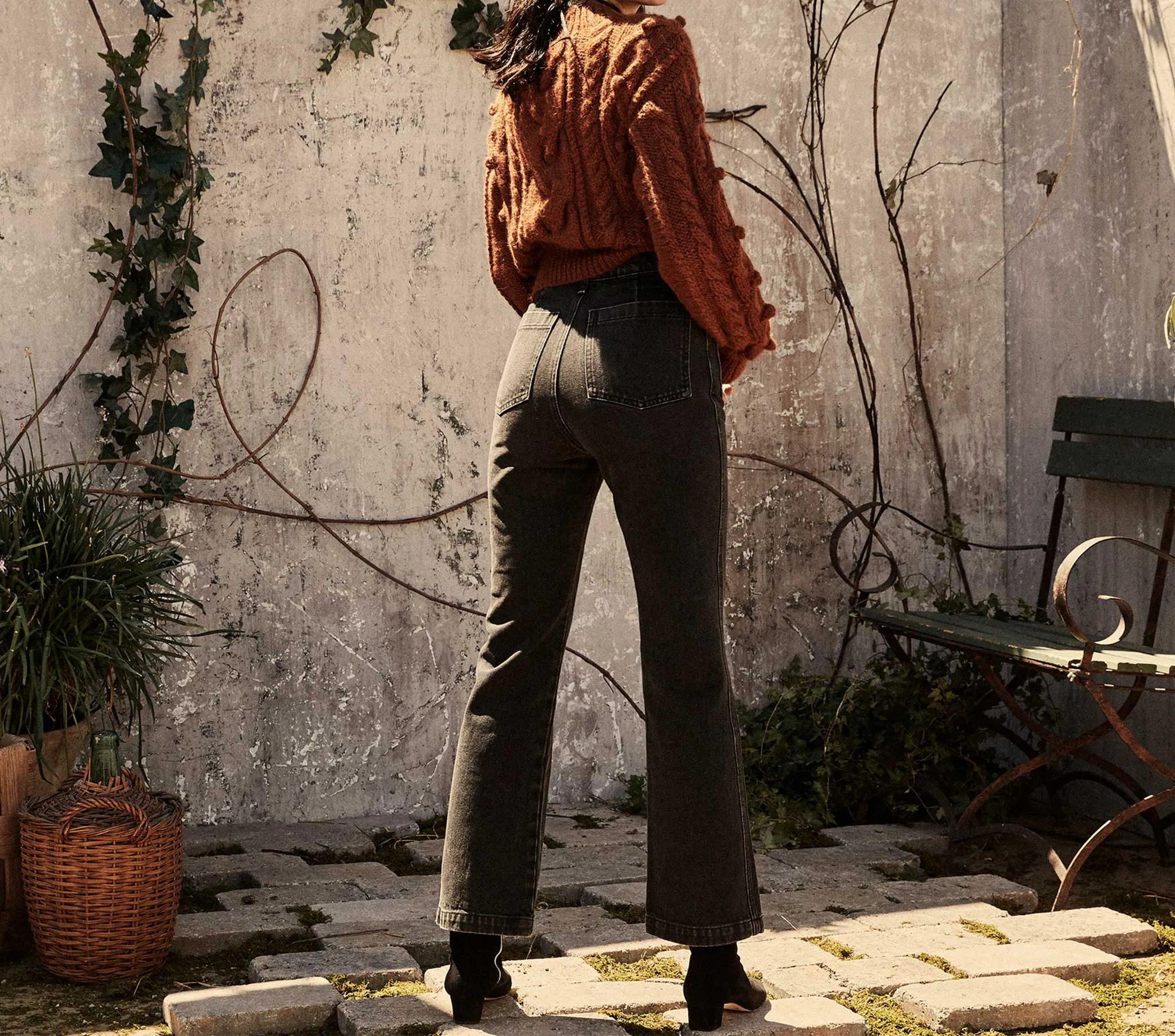 HMD -- REED SWEATER -- CINNAMON sold by Doen product image thumbnail 3