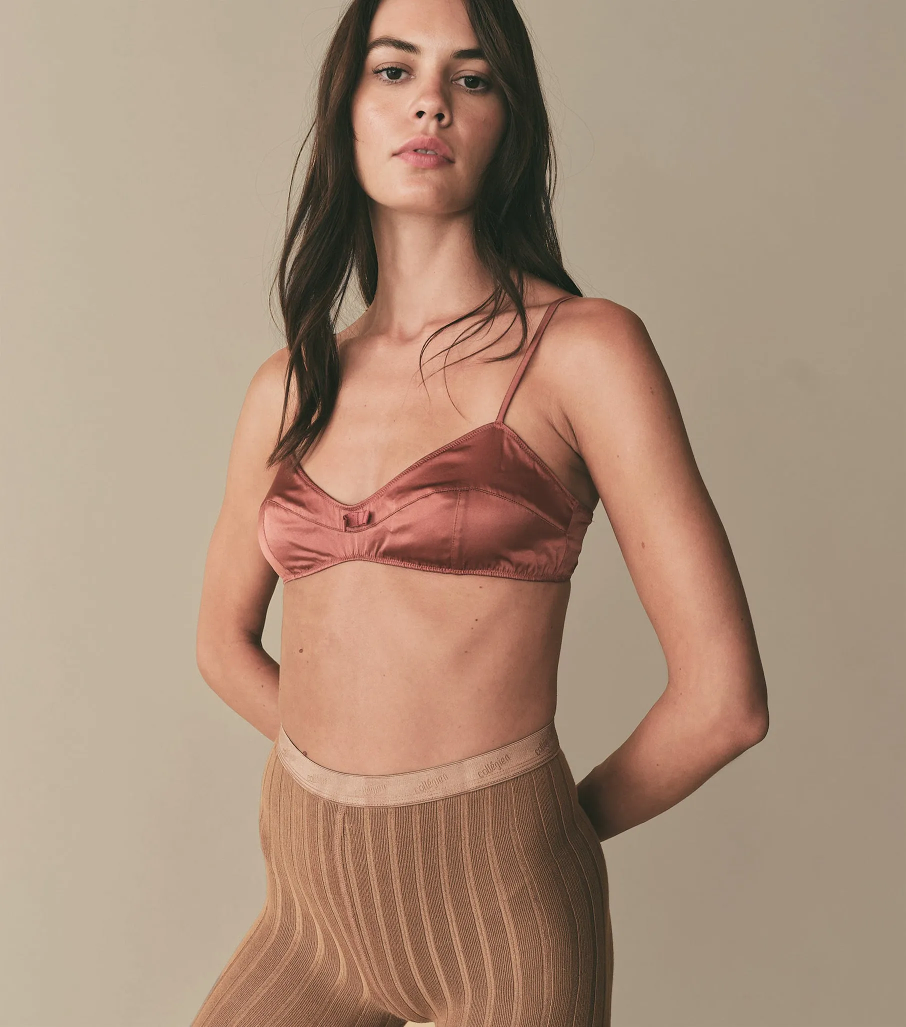 ALITA BRALETTE -- PINK CLAY sold by Doen product image thumbnail 5