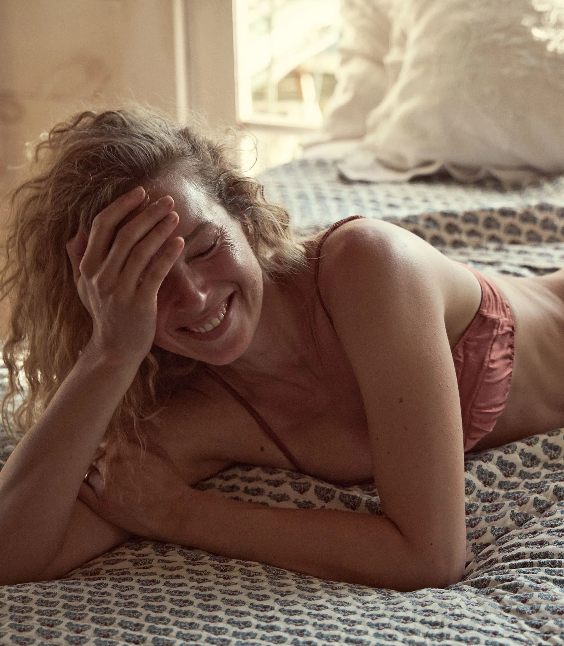 ALITA BRALETTE -- PINK CLAY sold by Doen product image thumbnail 3