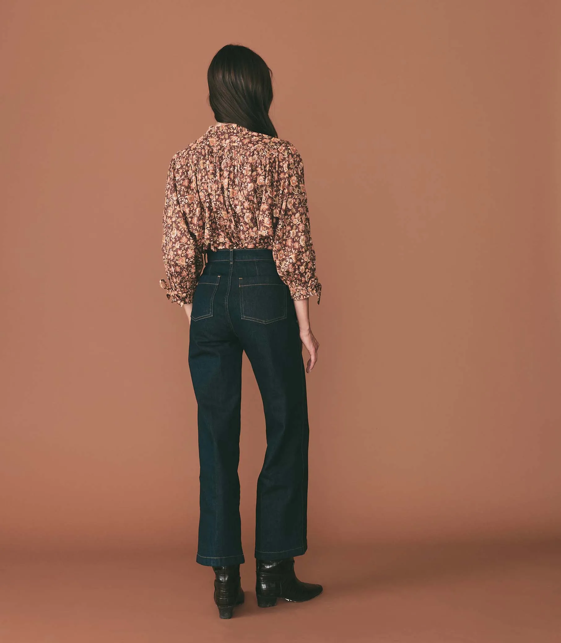 HMD -- ROSE TOP -- MULBERRY VINE FLORAL sold by Doen product image thumbnail 3