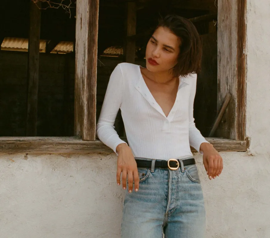 HMD -- PAOLA TEE -- SALT sold by Doen