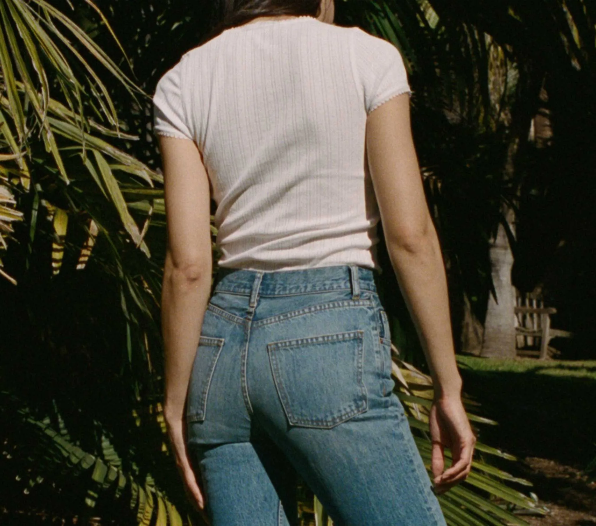 HMD -- VIVI TEE -- SALT sold by Doen product image thumbnail 4