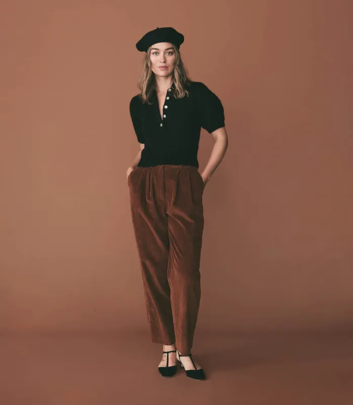 MILA SWEATER -- BLACK sold by Doen