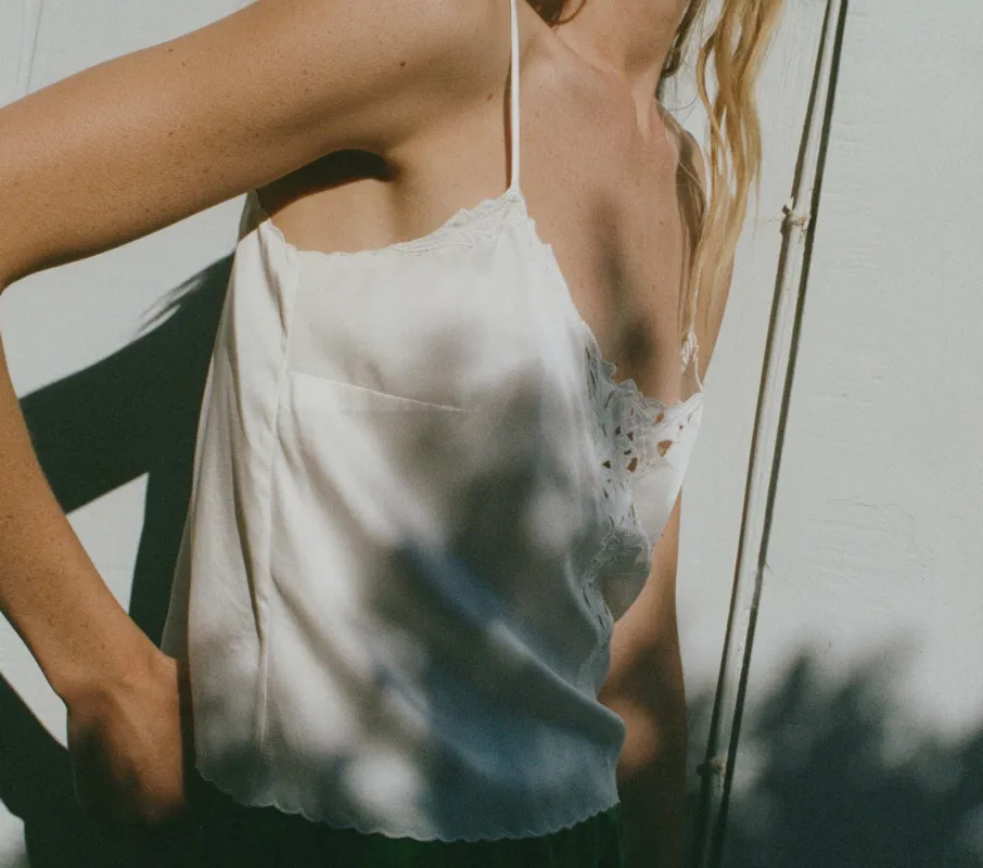 HMD -- ERIN TOP -- SALT made by Doen