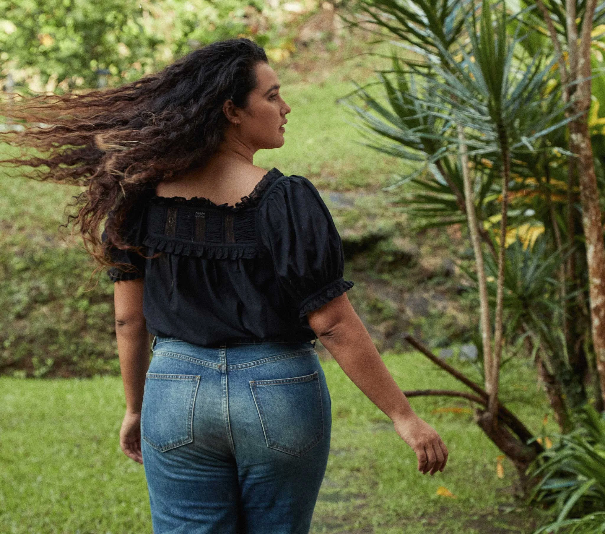 FRANCES TOP -- BLACK sold by Doen product image thumbnail 3