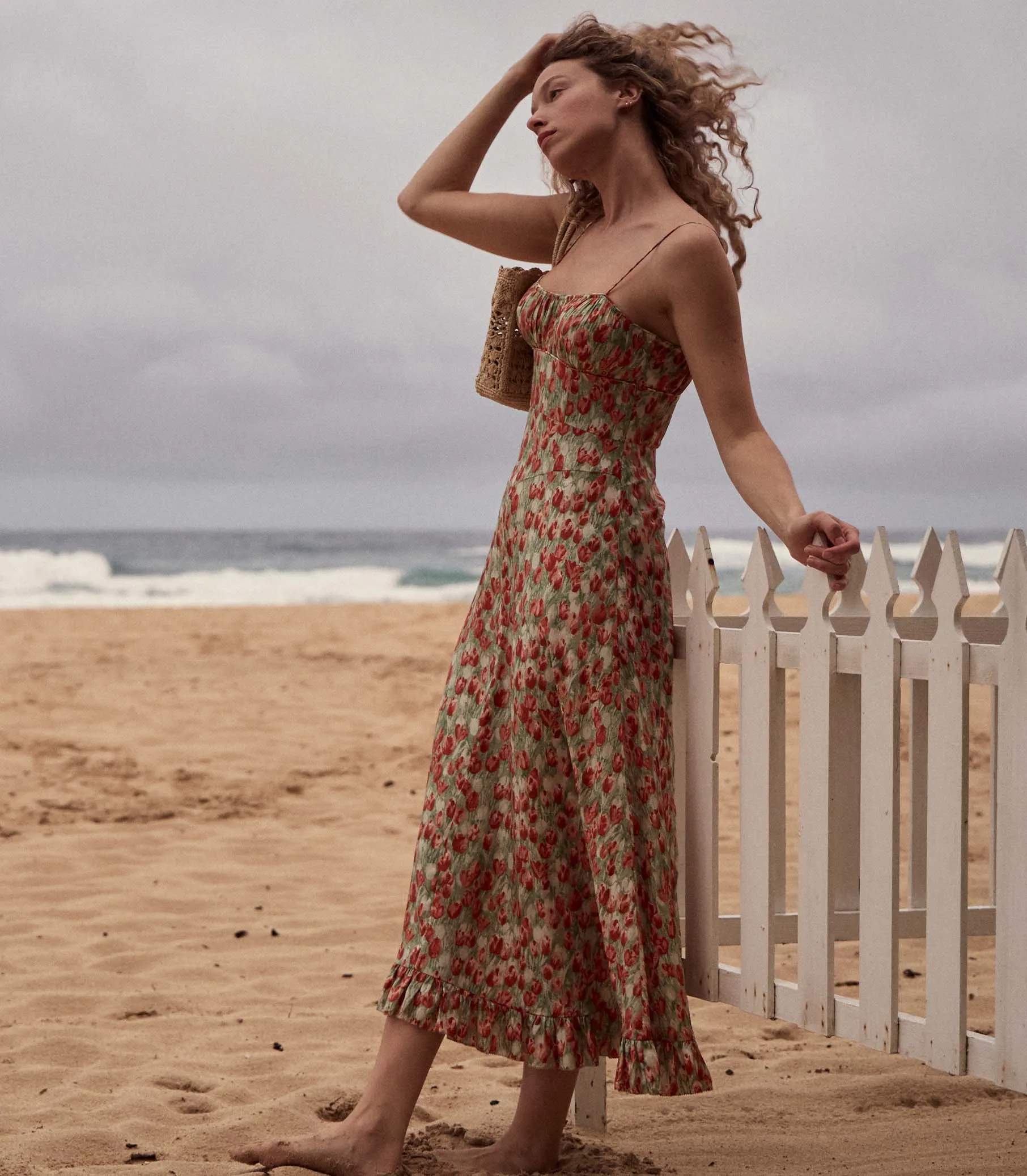 ROSARIA DRESS -- TULIP FIELDS sold by Doen product image thumbnail 5