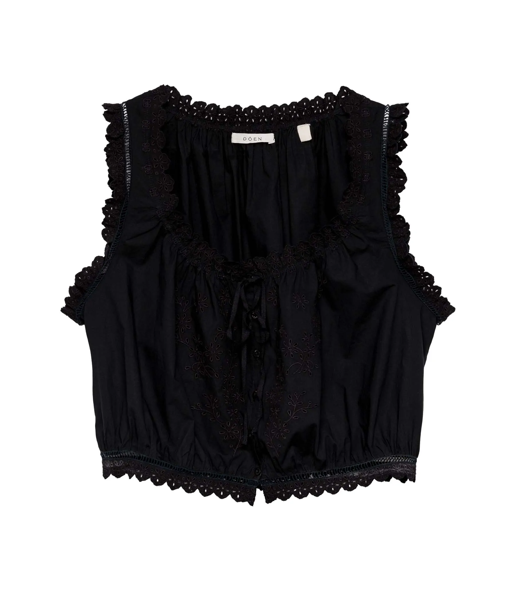 TRAVELER TOP -- BLACK sold by Doen product image thumbnail 5