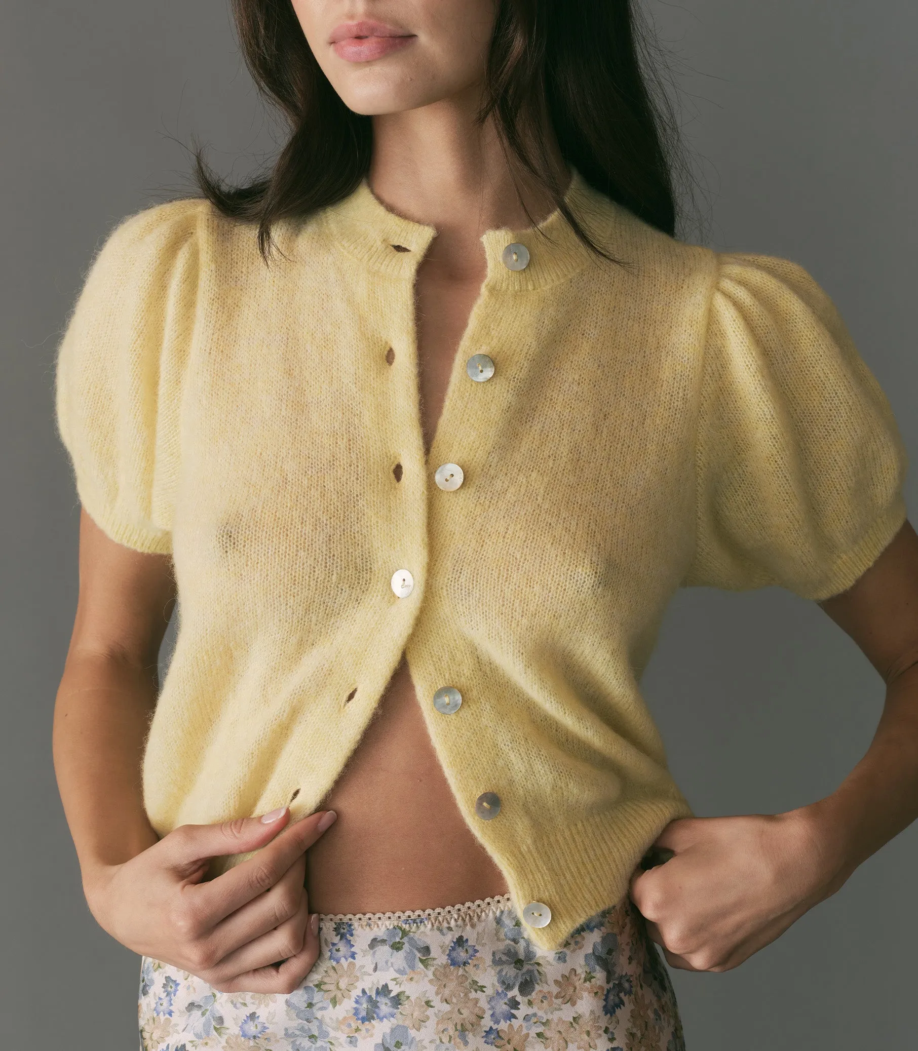 ANISA CARDIGAN -- DANDELION sold by Doen