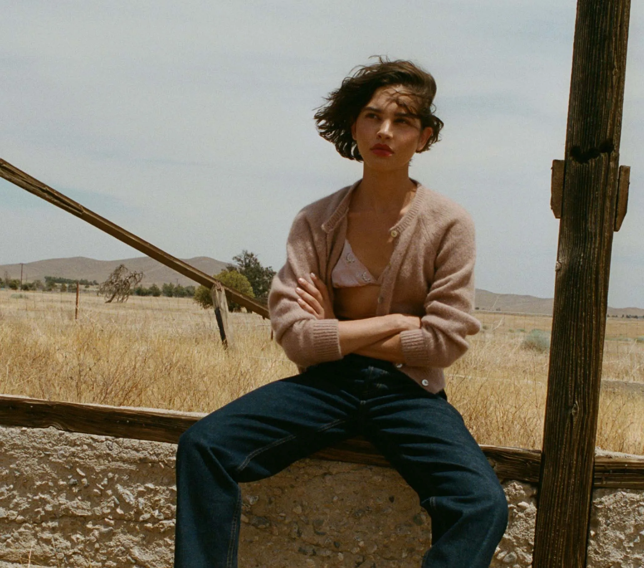 HMD -- PETRA CARDIGAN -- CLAY sold by Doen product image thumbnail 3