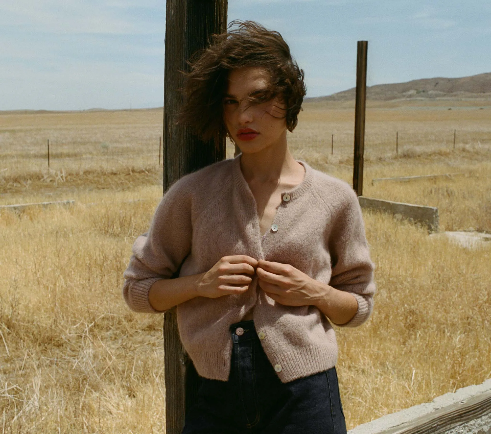 HMD -- PETRA CARDIGAN -- CLAY sold by Doen