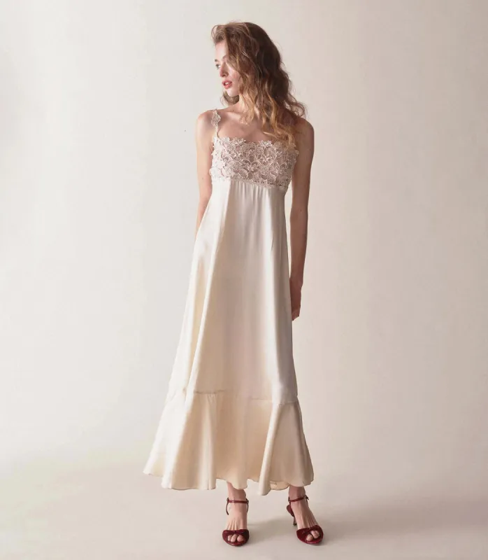 MARICEL DRESS -- MOTHER OF PEARL sold by Doen