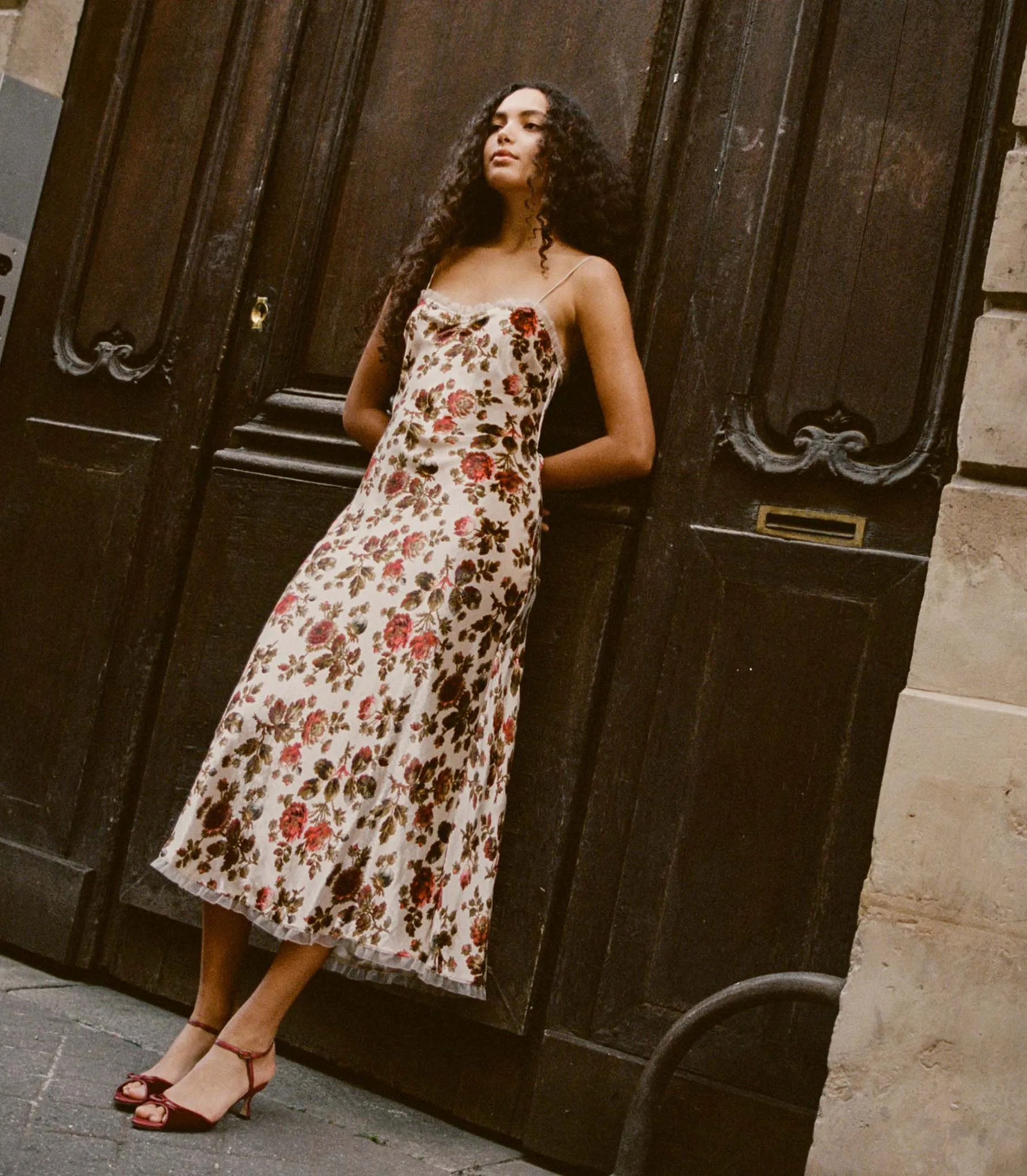 HMD -- CALSI DRESS -- PRIMROSE GARDEN FLORAL sold by Doen