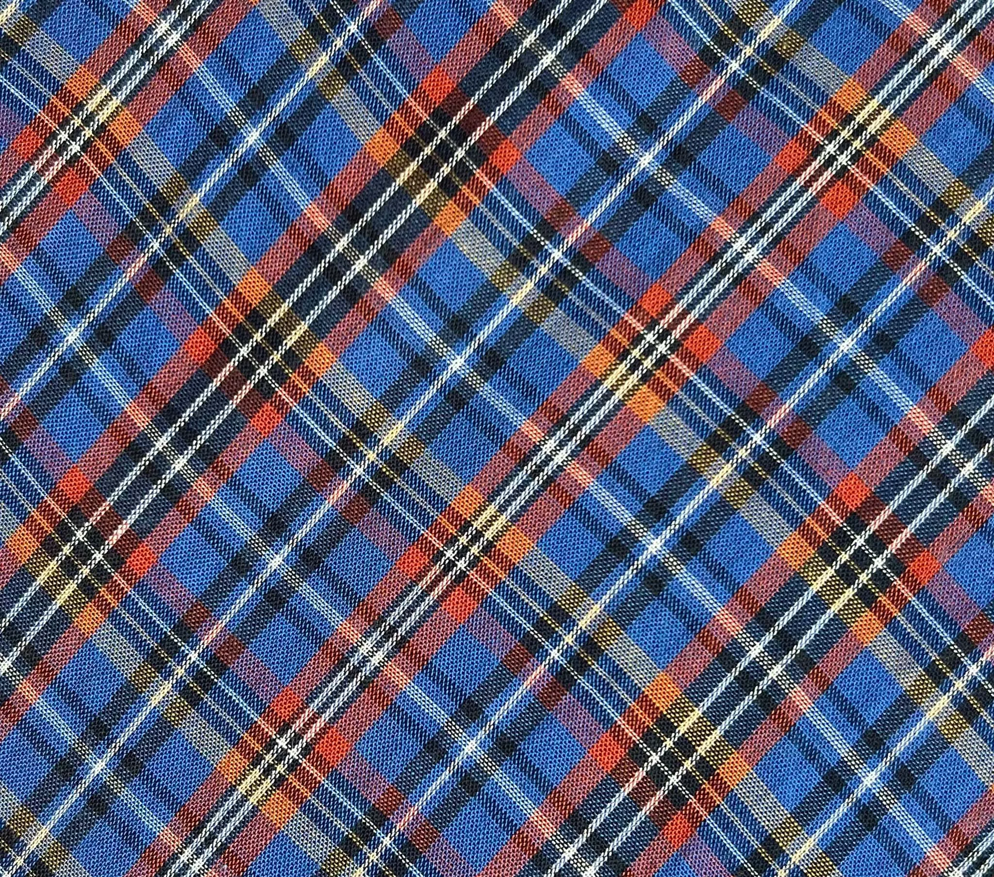 ARLO DRESS -- AZURE FRENCH PLAID sold by Doen product image thumbnail 4