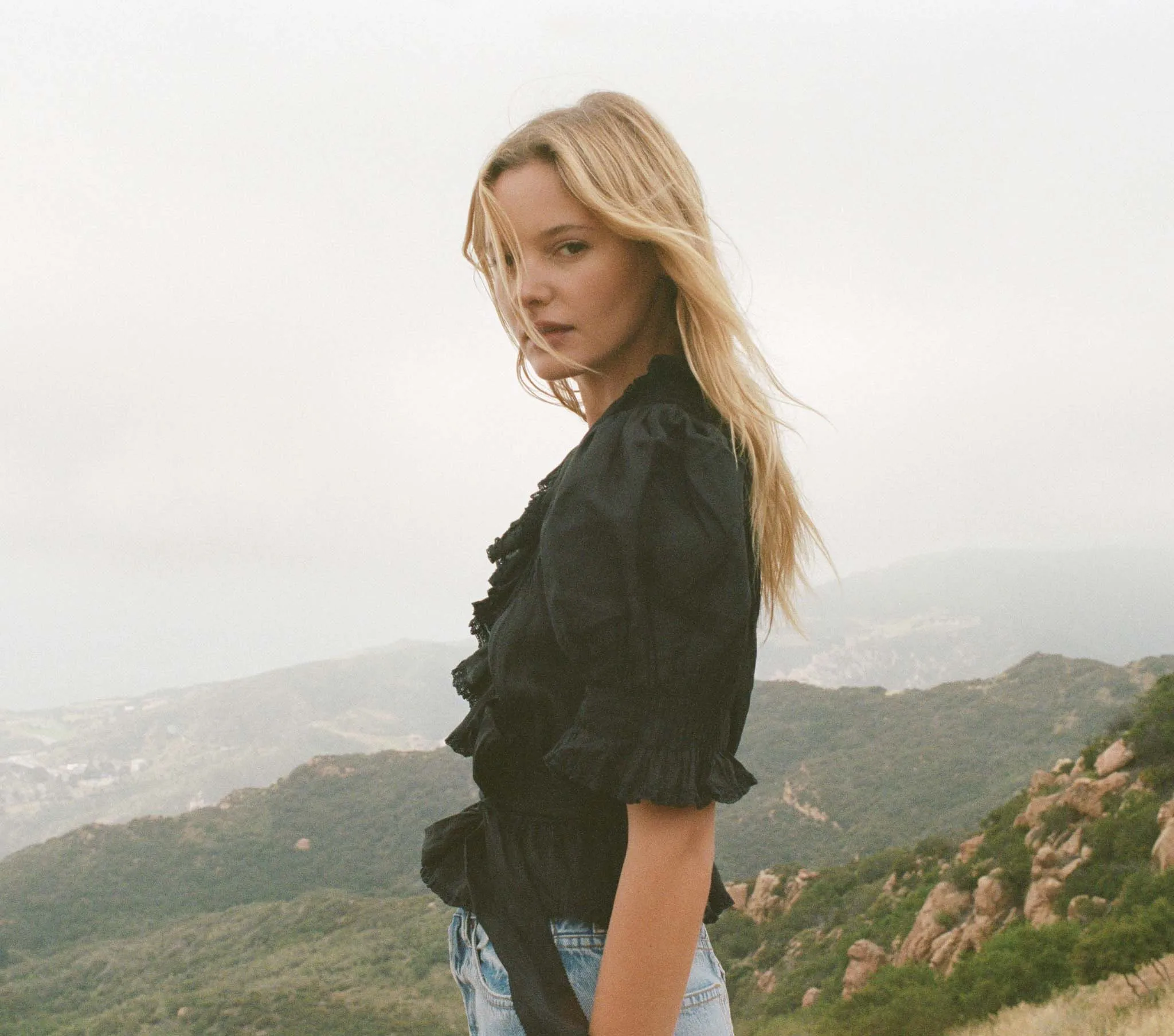 THAMES TOP -- BLACK sold by Doen product image thumbnail 3