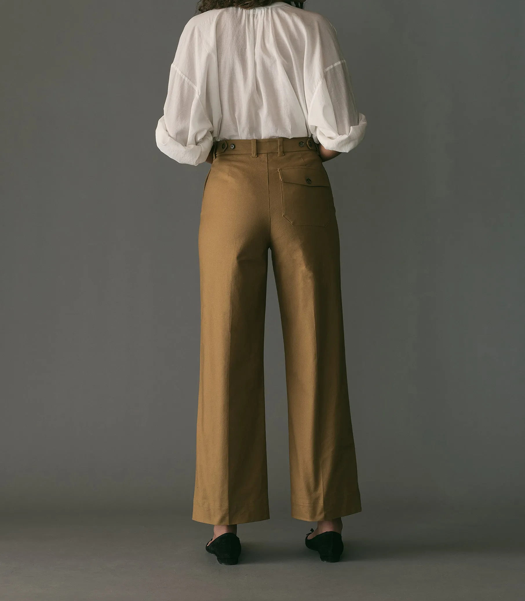 SOLENE PANT -- ANTLER sold by Doen product image thumbnail 3