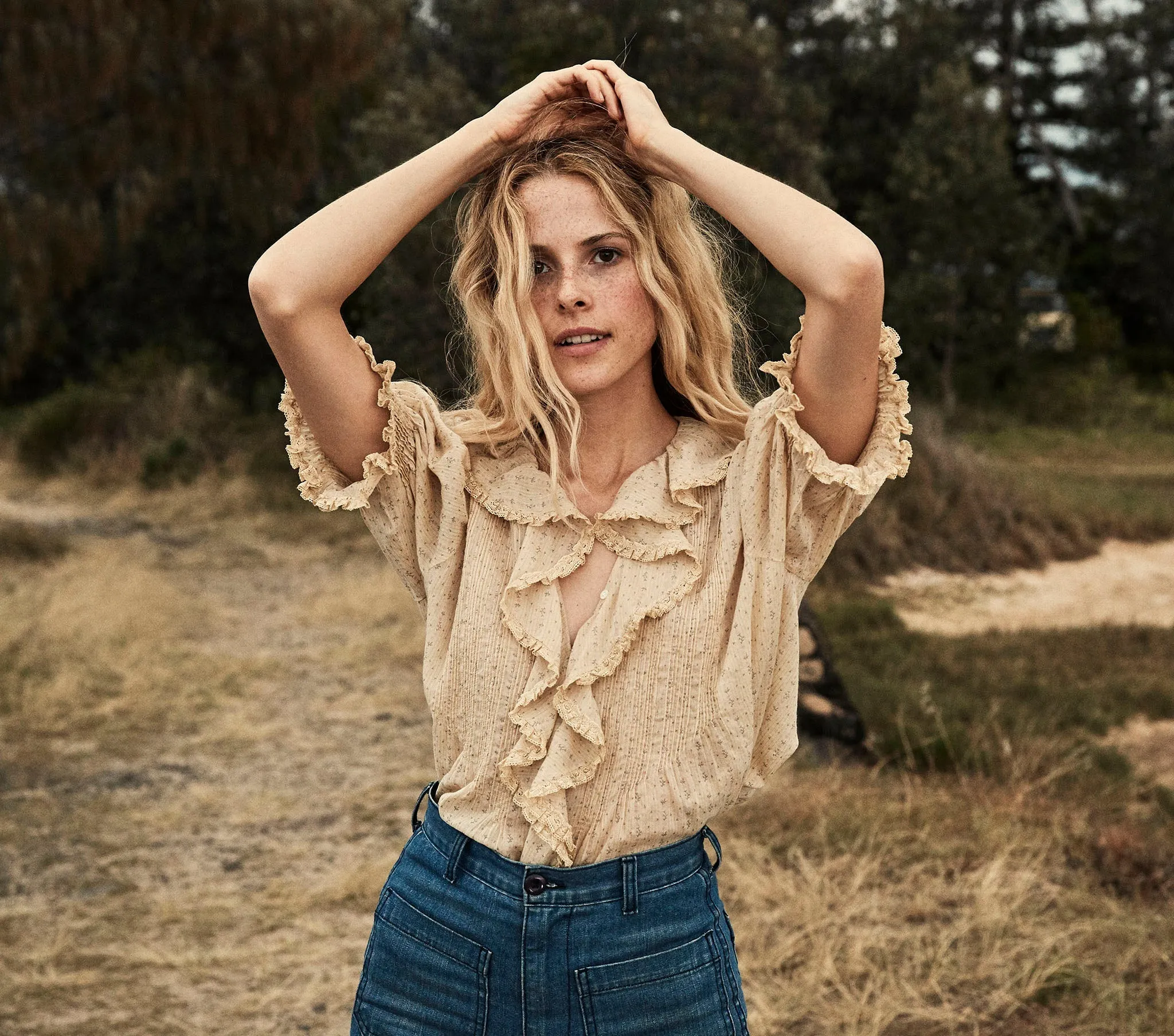 HMD -- HENRI TOP -- FRANCES FLORAL sold by Doen