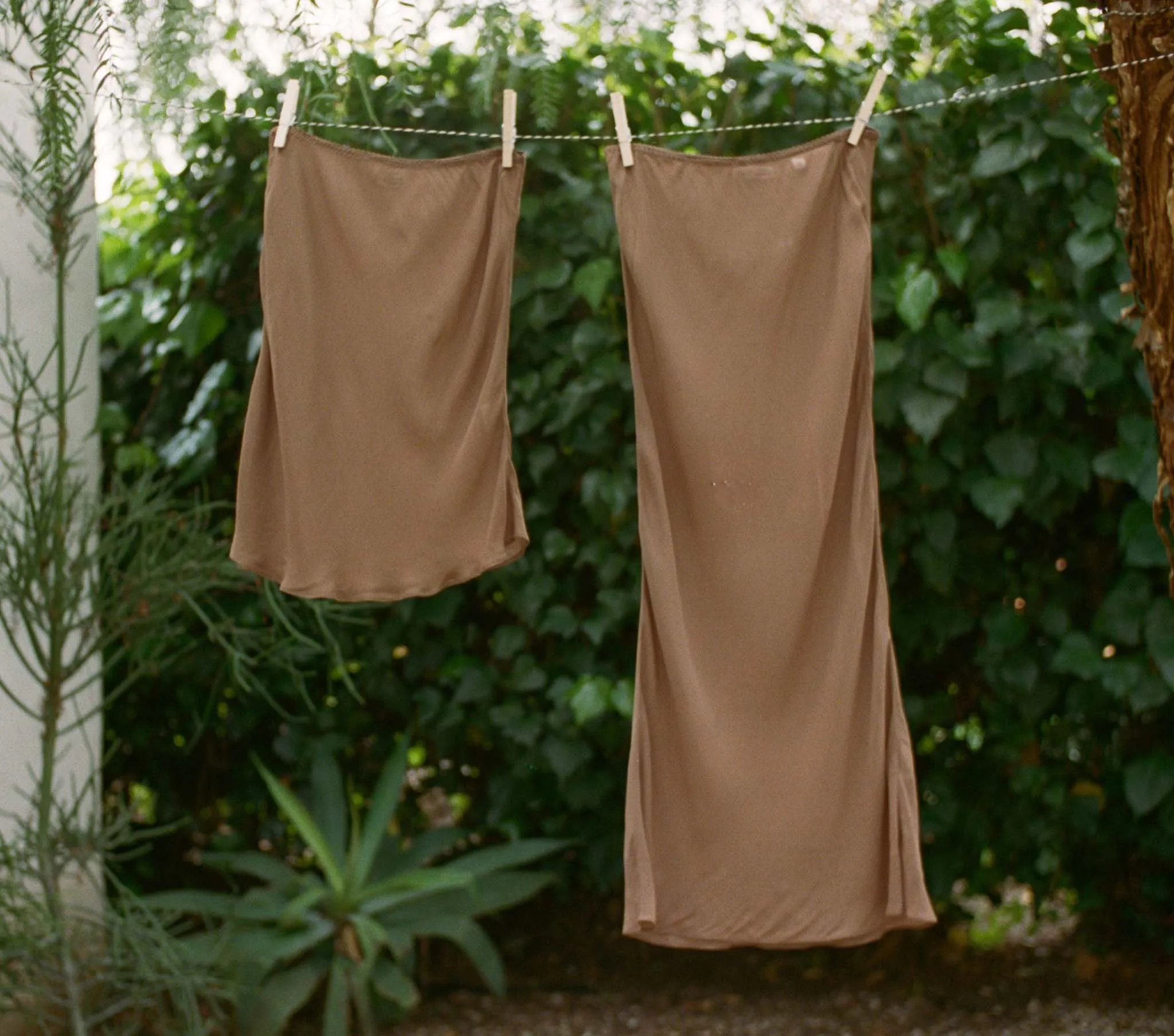 MINI SKIRT SLIP -- CAROB sold by Doen