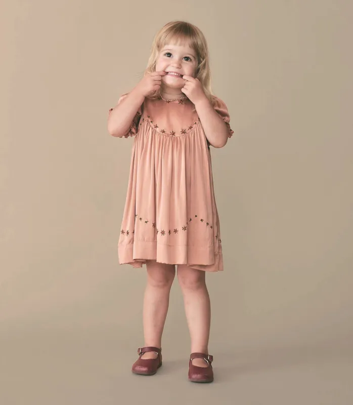 SUKI DRESS -- SUNSET sold by Doen