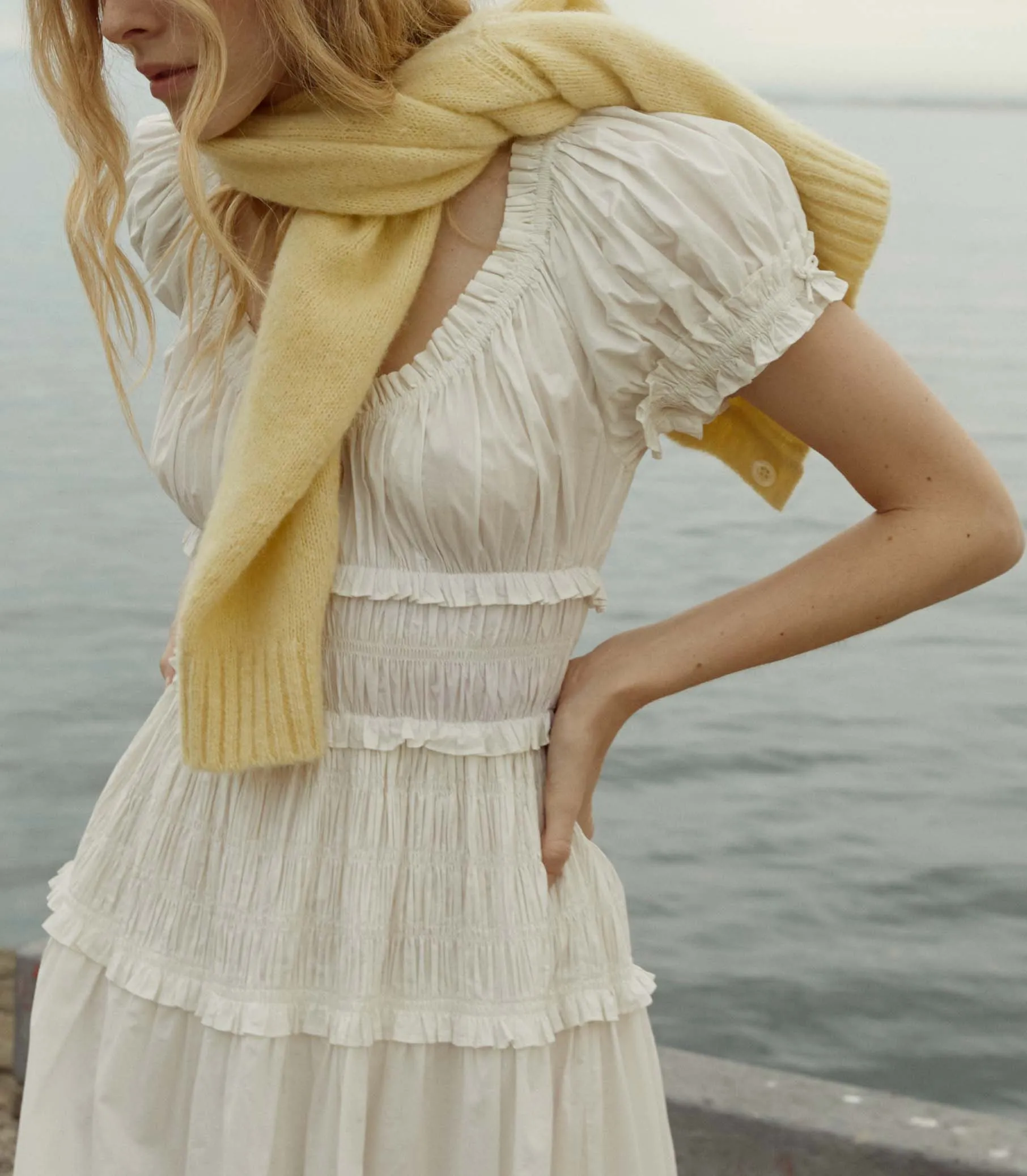 HMD -- LEANNE DRESS -- SALT sold by Doen product image thumbnail 3