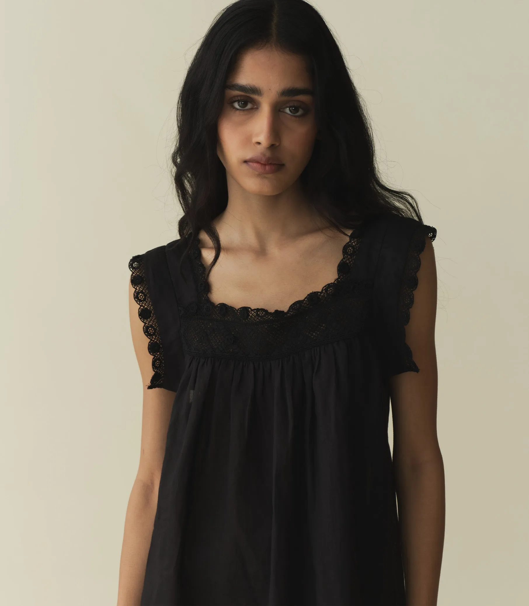 ALMADIA DRESS -- BLACK sold by Doen product image thumbnail 2