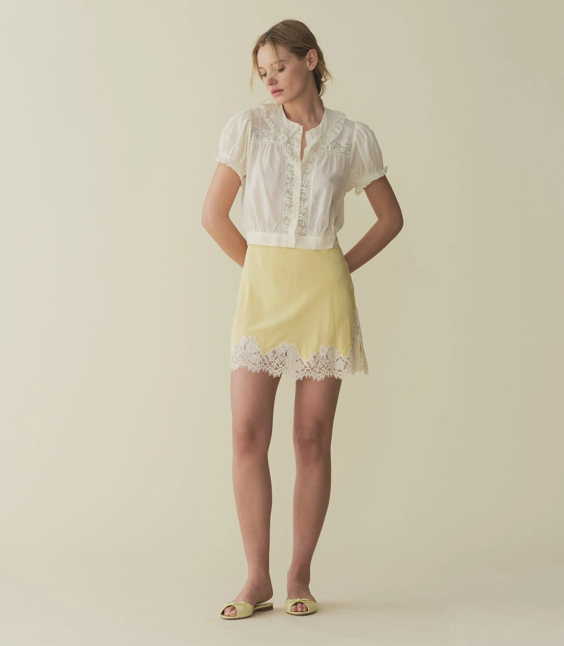 SKYLARK TOP -- MAGNOLIA sold by Doen product image thumbnail 3