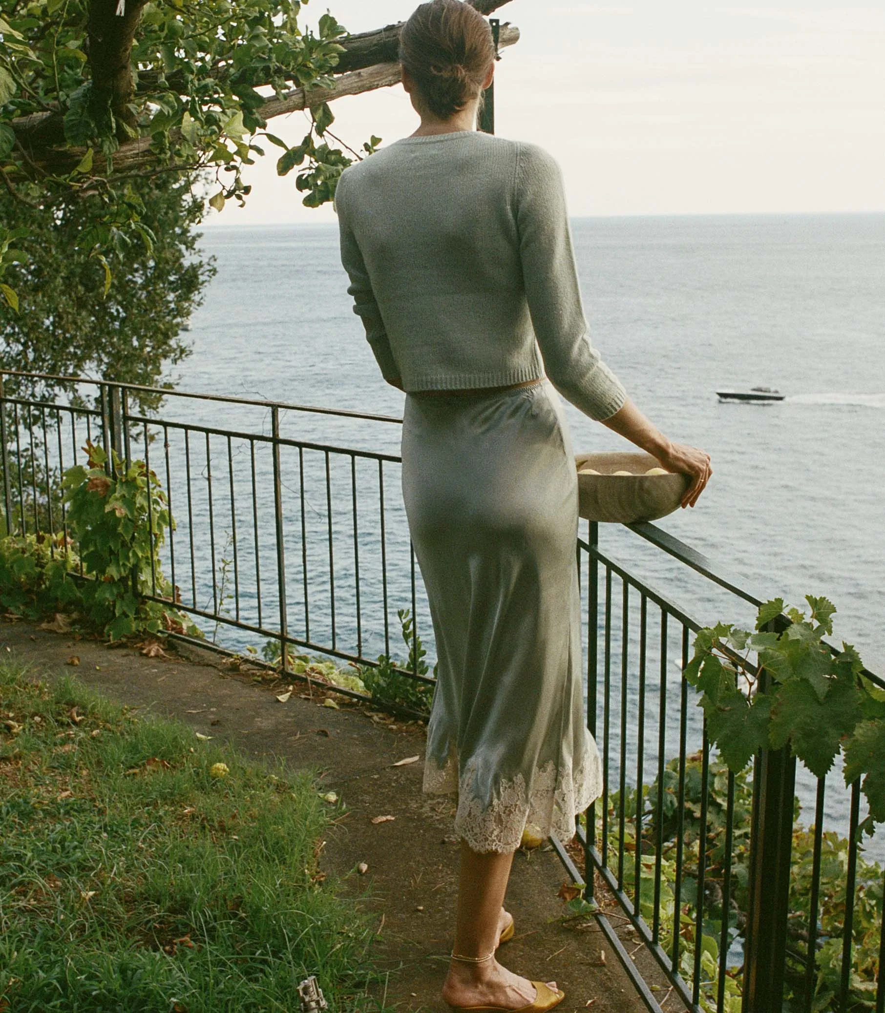 ELOWEN SKIRT -- DUSTY BLUE sold by Doen product image thumbnail 3