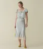 ELOWEN SKIRT -- DUSTY BLUE sold by Doen