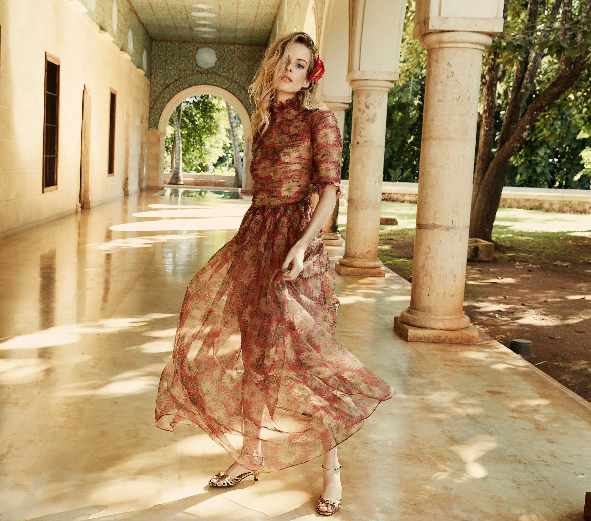 HMD -- JACQUES DRESS -- JARDIN DES PLANTES sold by Doen