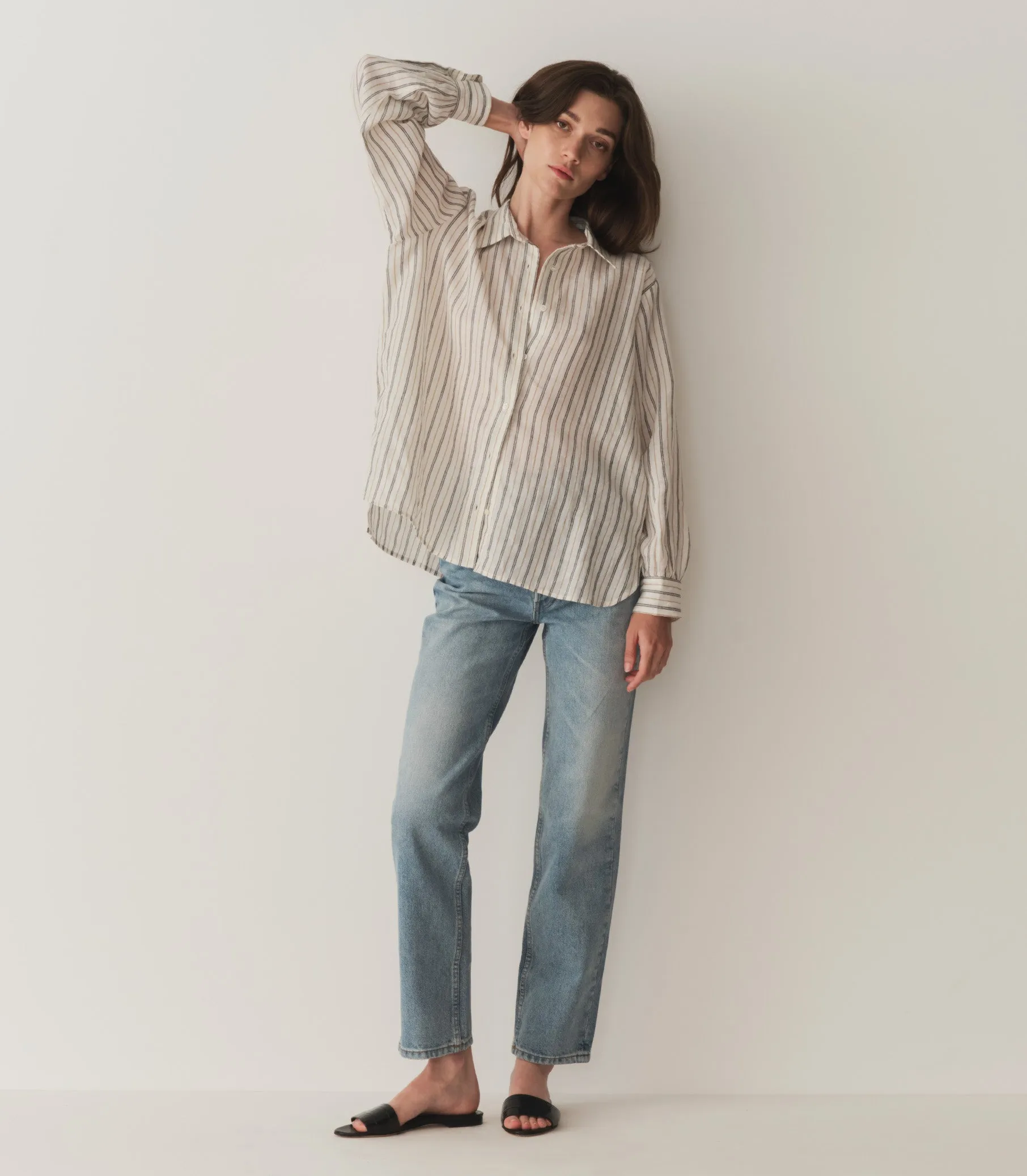 HAVA TOP -- SAN LEONE STRIPE sold by Doen product image thumbnail 2