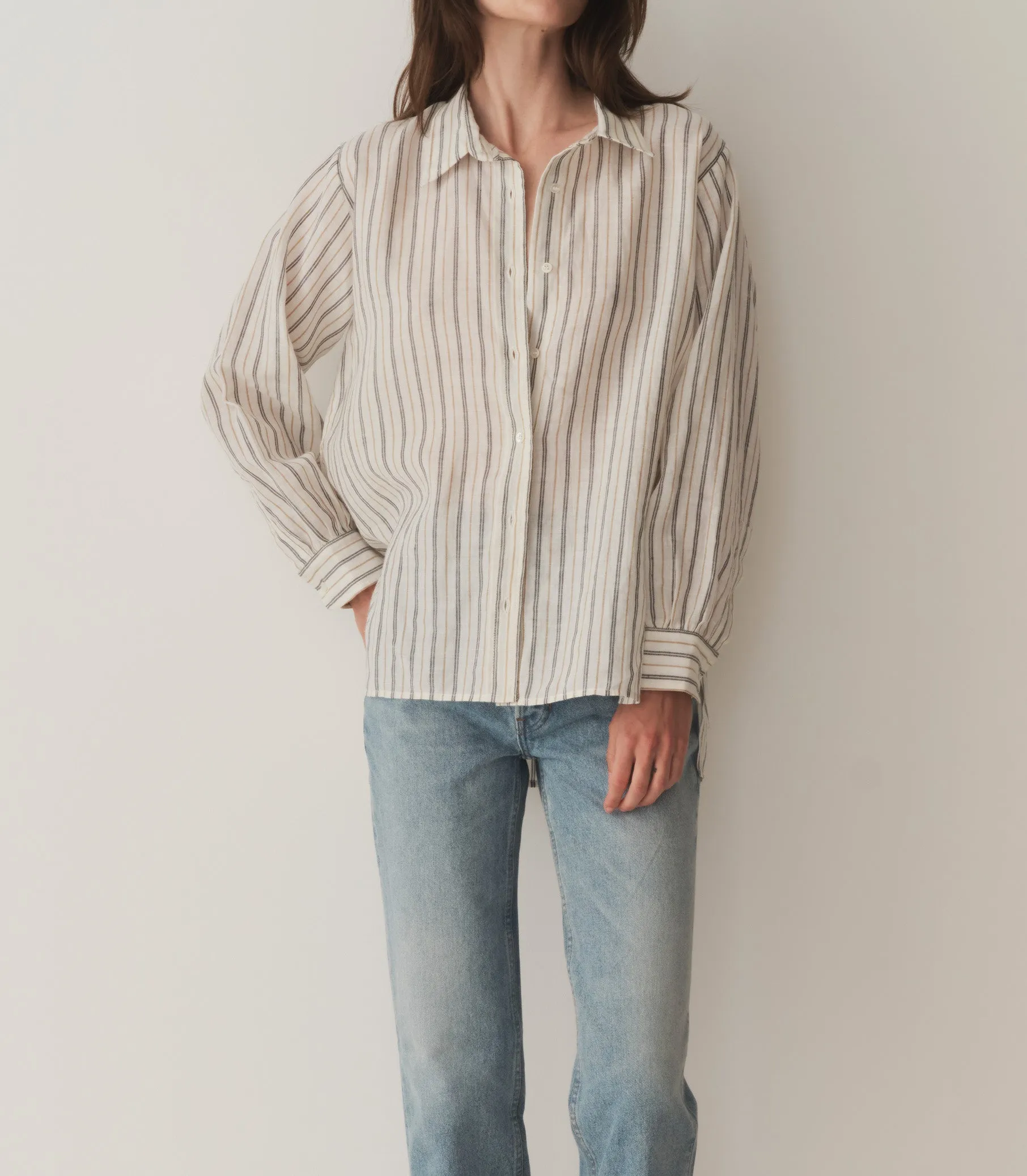 HAVA TOP -- SAN LEONE STRIPE sold by Doen product image thumbnail 3