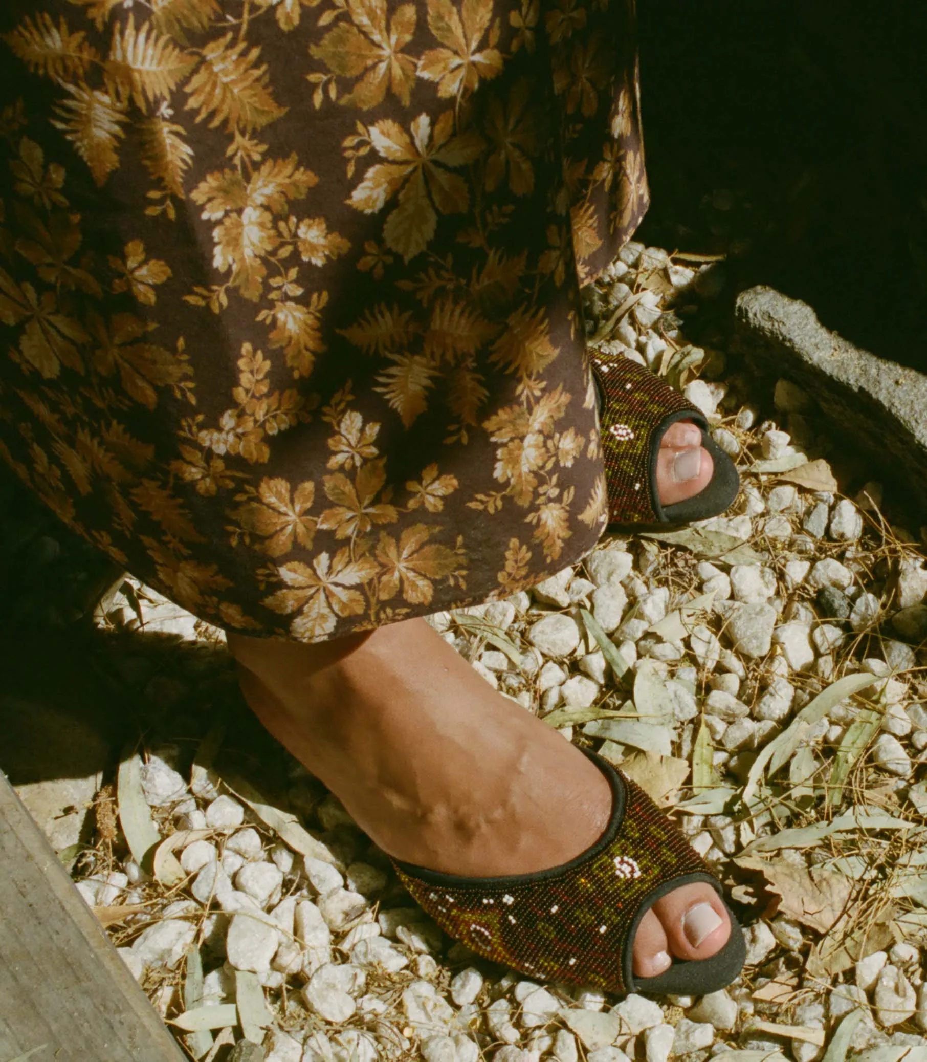 CALLIE MULE -- BEADED MOSAIC sold by Doen product image thumbnail 3