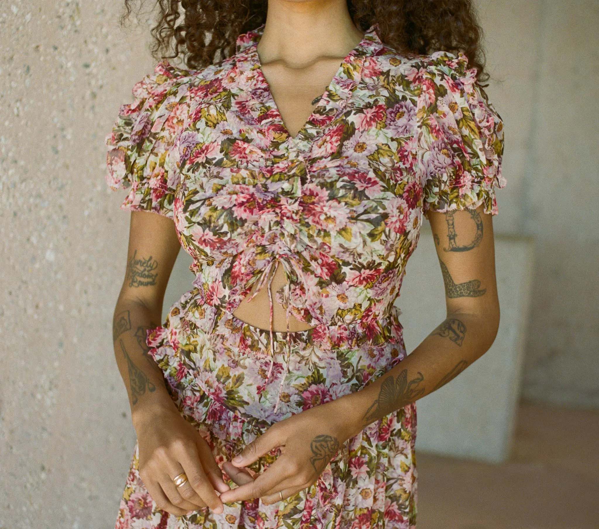 HMD -- ESMERALDA DRESS -- JARDIN DU PALAIS sold by Doen product image thumbnail 4