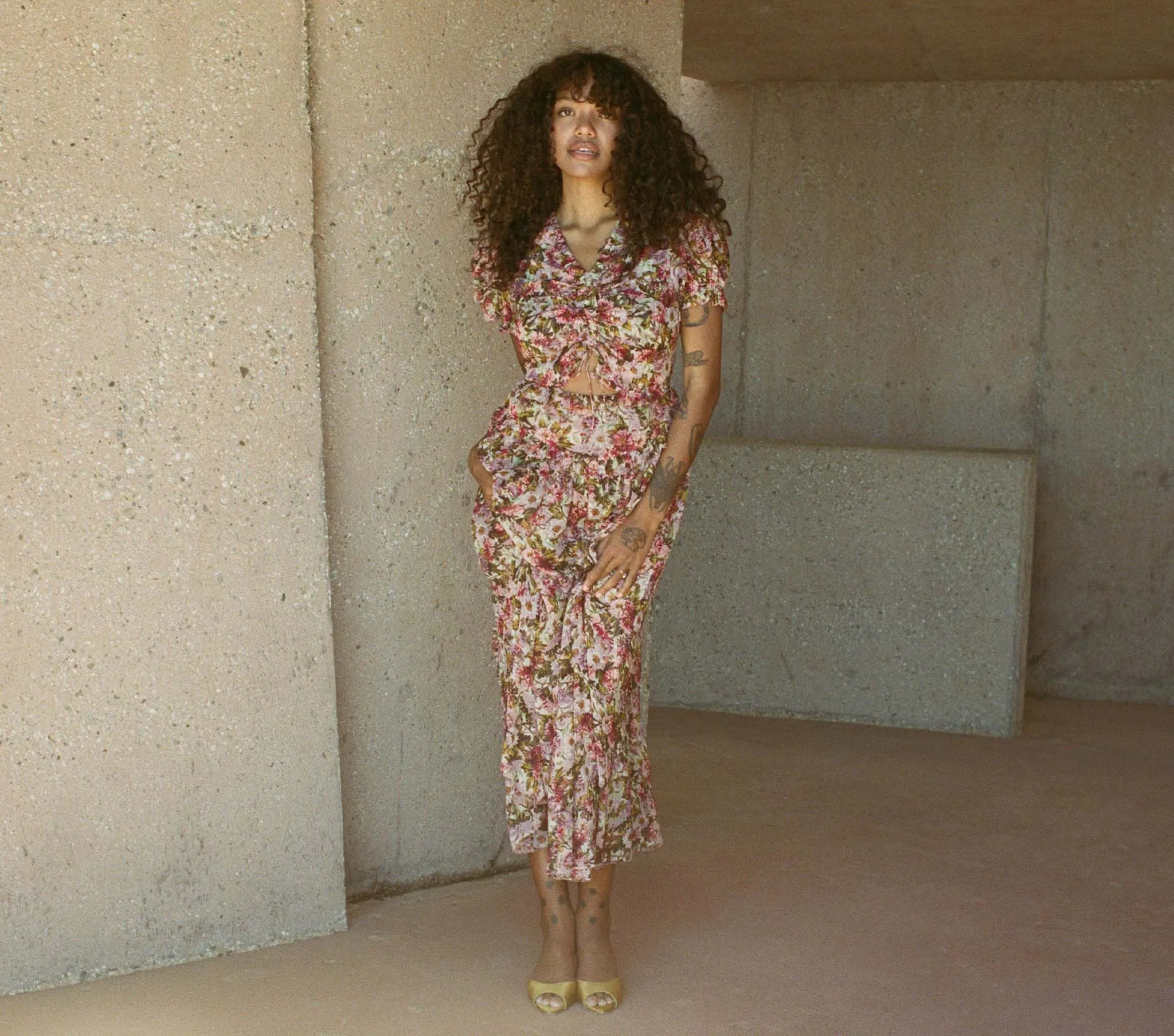 HMD -- ESMERALDA DRESS -- JARDIN DU PALAIS sold by Doen