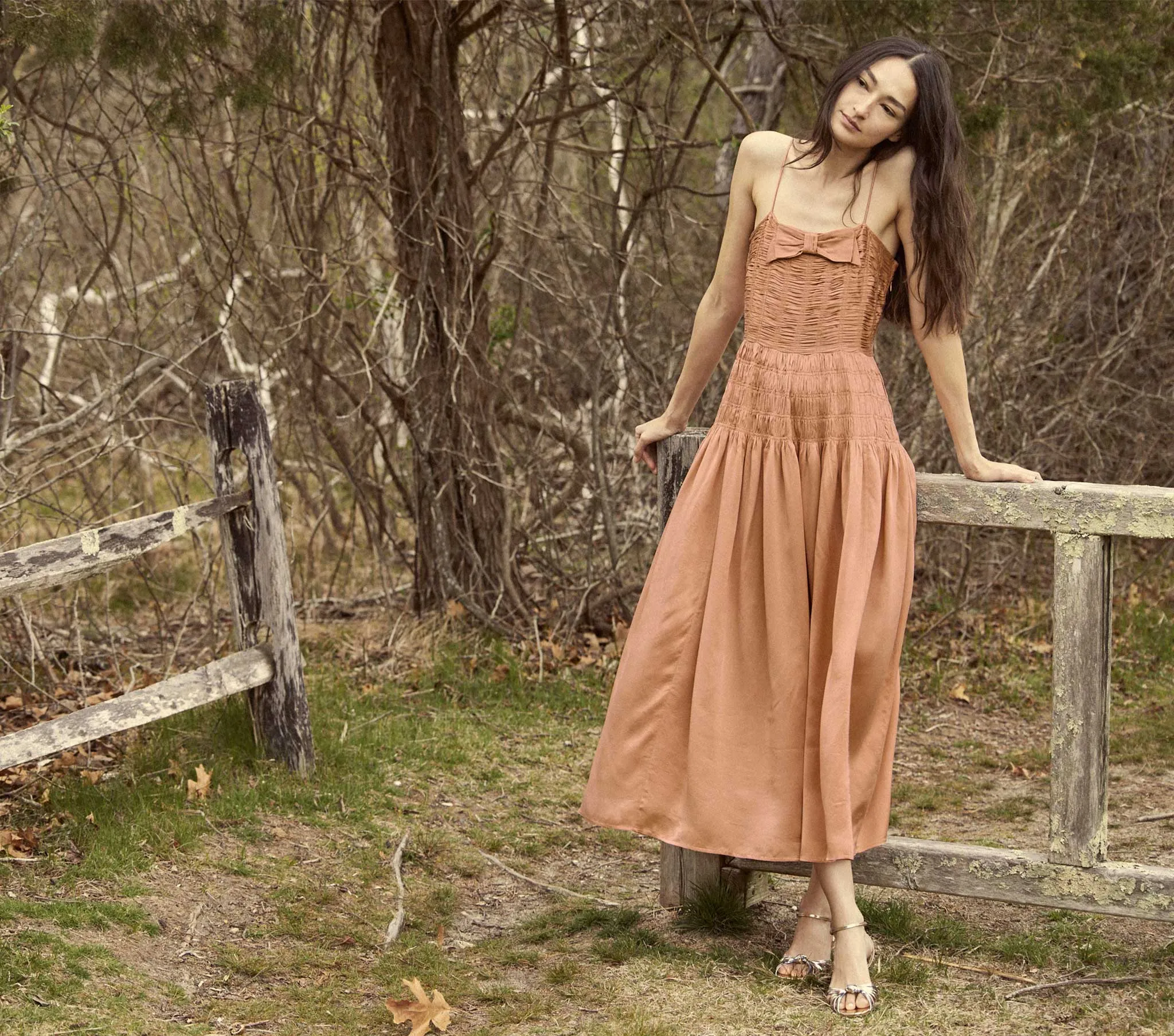 HMD -- AMBROSIA DRESS -- PAPAYA | Parallel