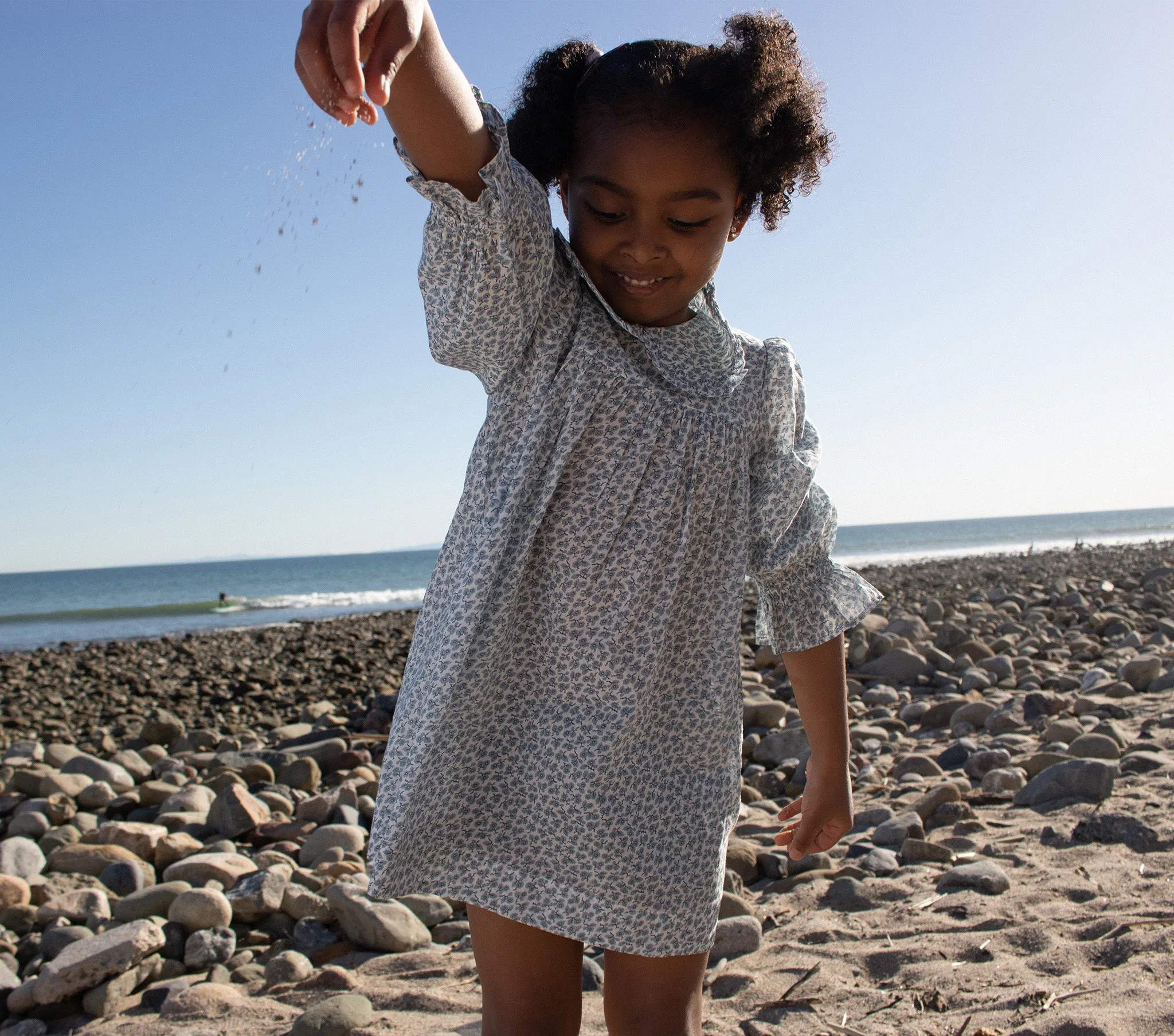 CARINE DRESS -- BLUEBELL HILLSIDE BLOOM sold by Doen product image thumbnail 4