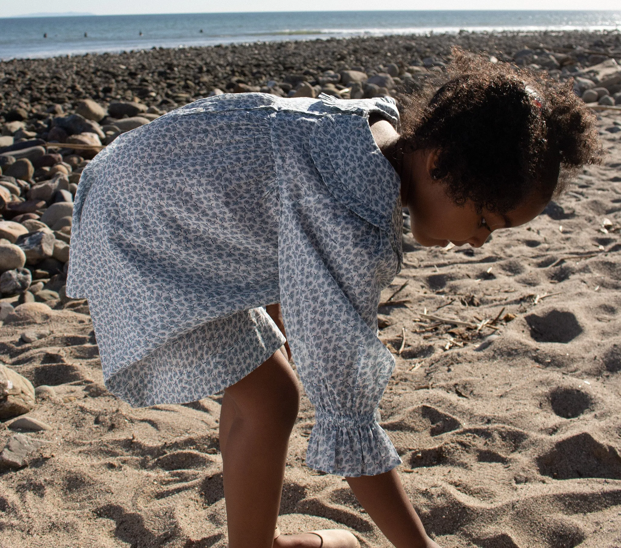 CARINE DRESS -- BLUEBELL HILLSIDE BLOOM sold by Doen product image thumbnail 5