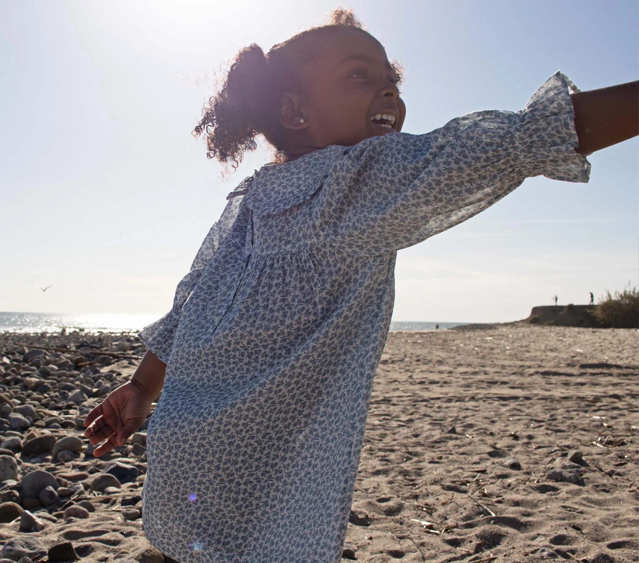 CARINE DRESS -- BLUEBELL HILLSIDE BLOOM sold by Doen product image thumbnail 3