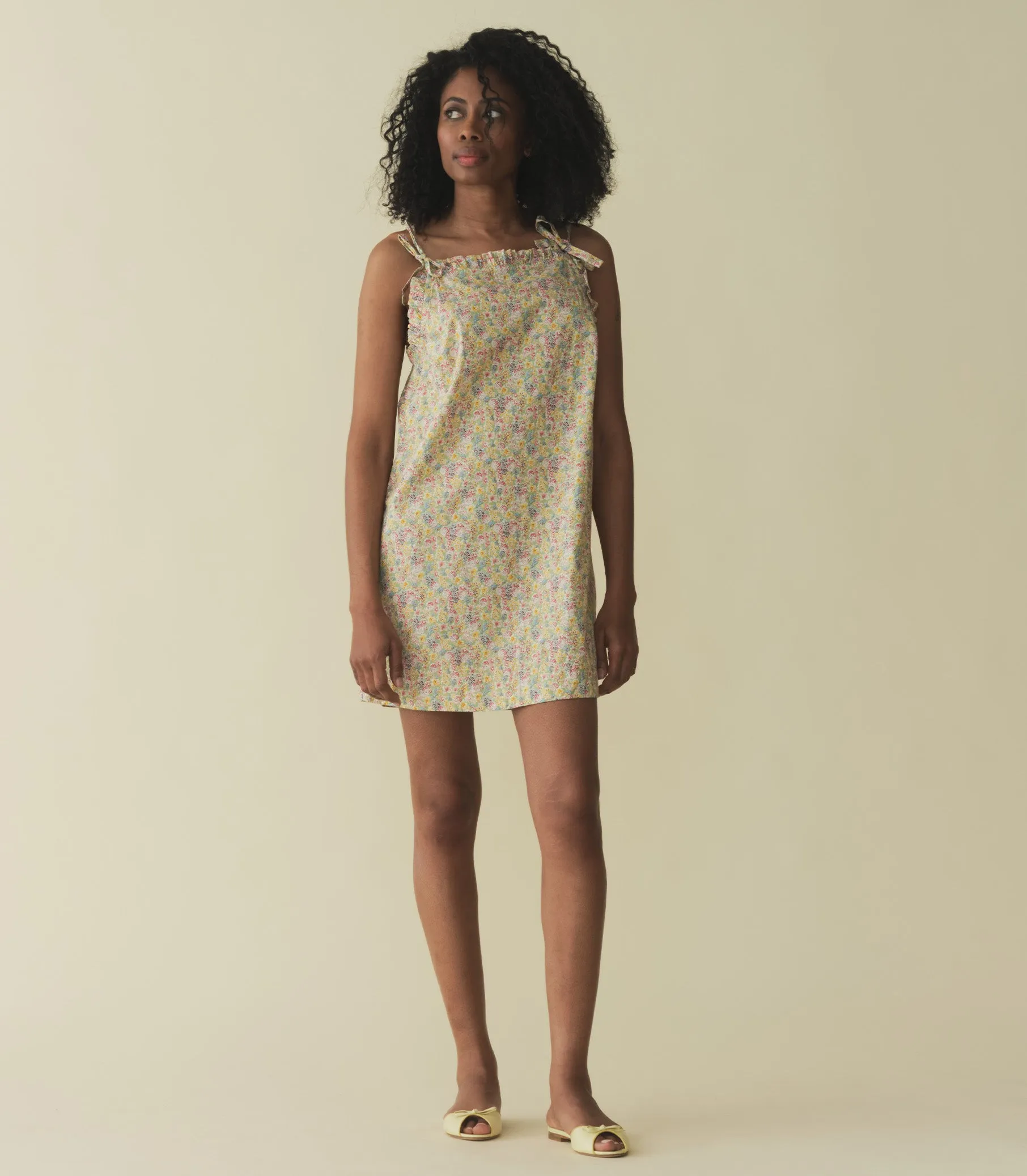 DEE DRESS -- CHRYSANTHEMUM SKY FLORAL sold by Doen product image thumbnail 2