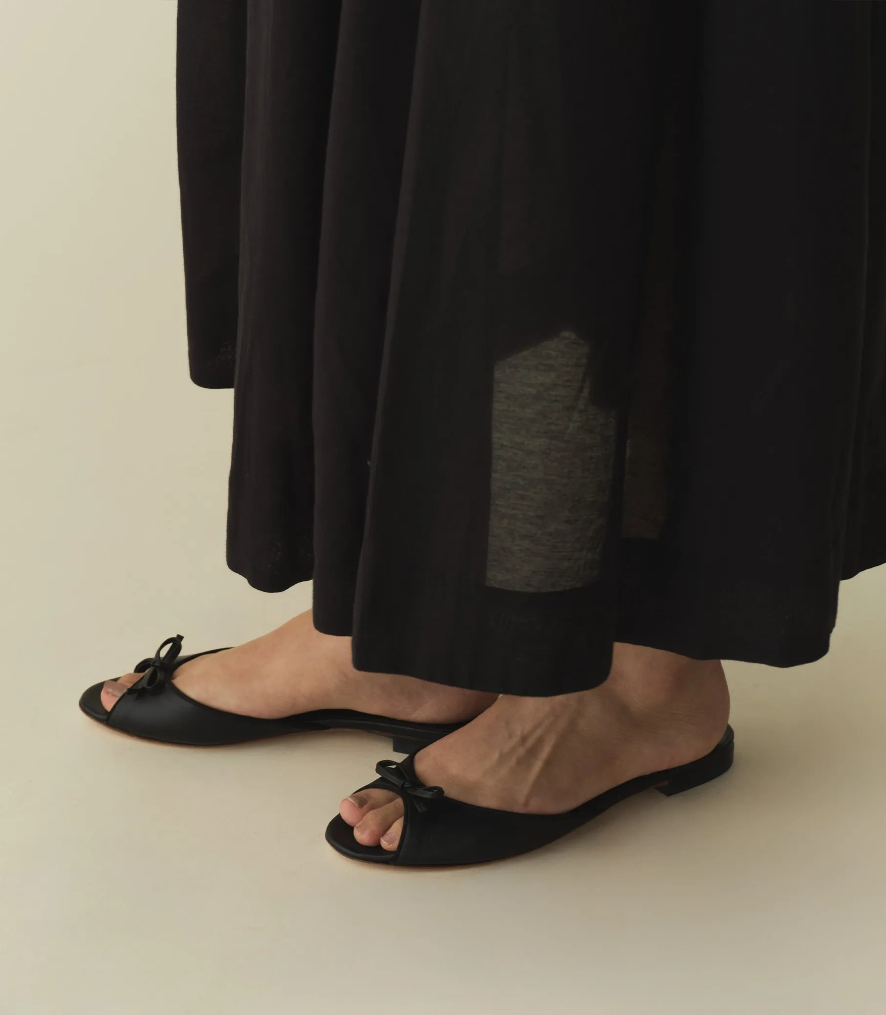 RAPALLO SLIDE -- BLACK NAPPA sold by Doen product image thumbnail 2