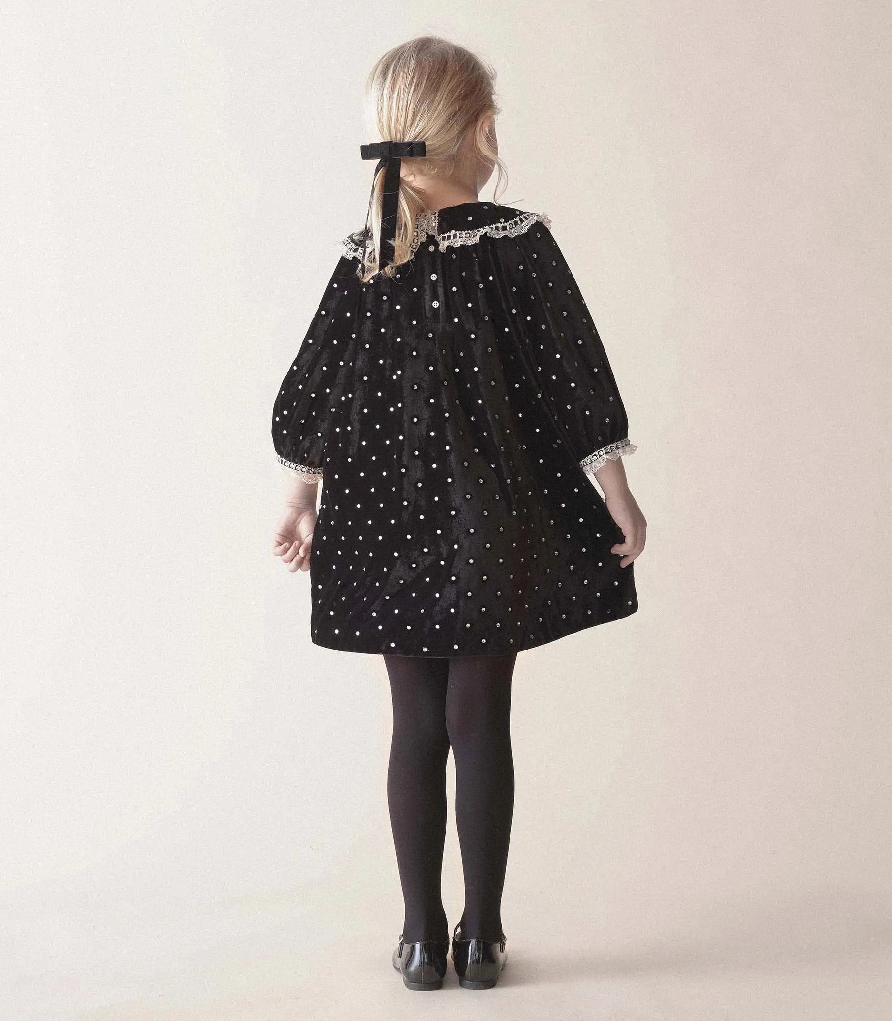 NEVINA DRESS -- BLACK sold by Doen product image thumbnail 4