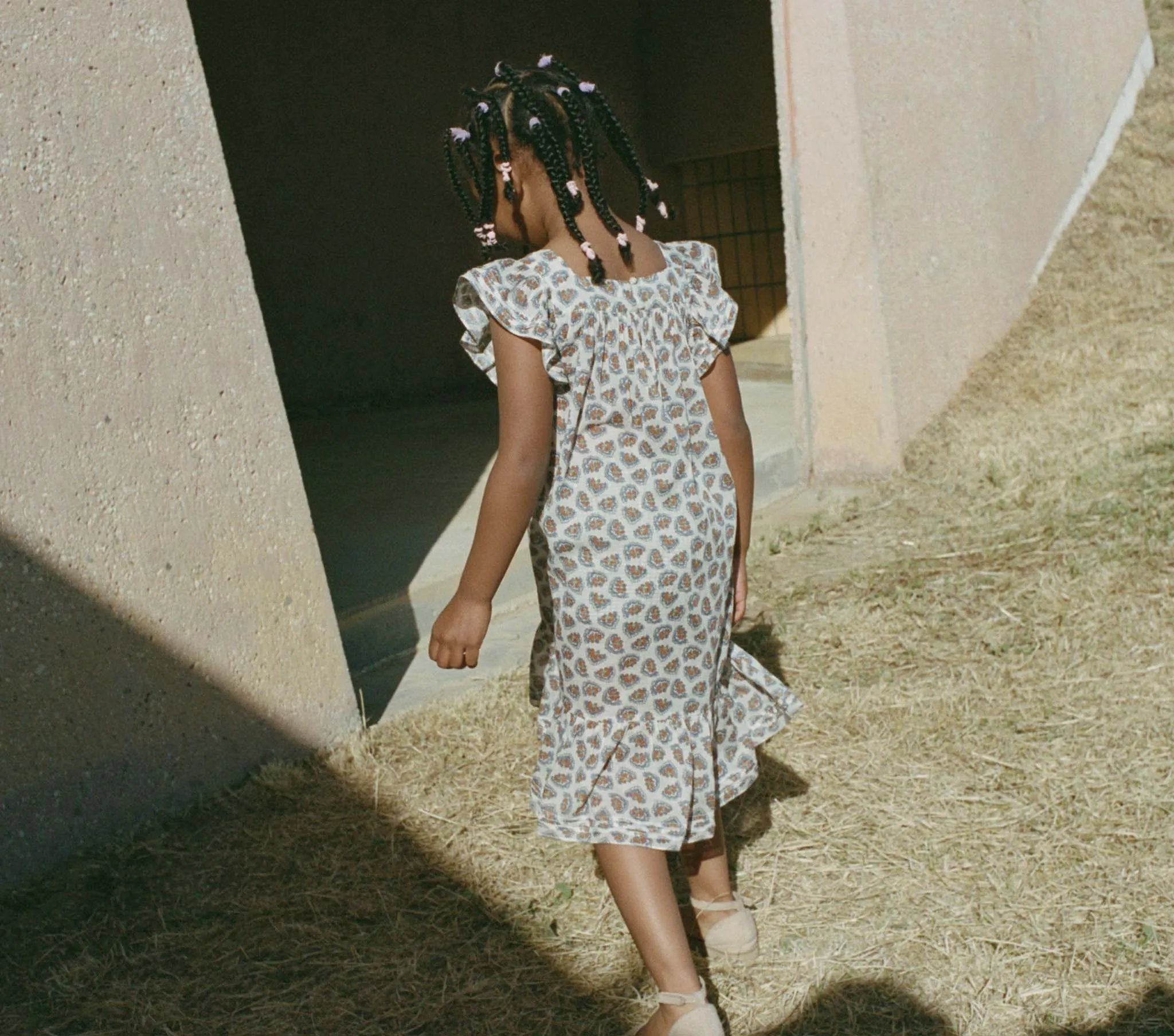 LILY DRESS -- SEA SALT BEDFORD PAISLEY sold by Doen product image thumbnail 3