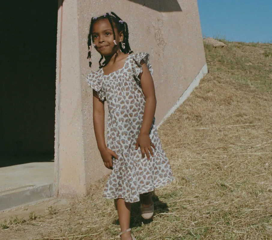 LILY DRESS -- SEA SALT BEDFORD PAISLEY sold by Doen