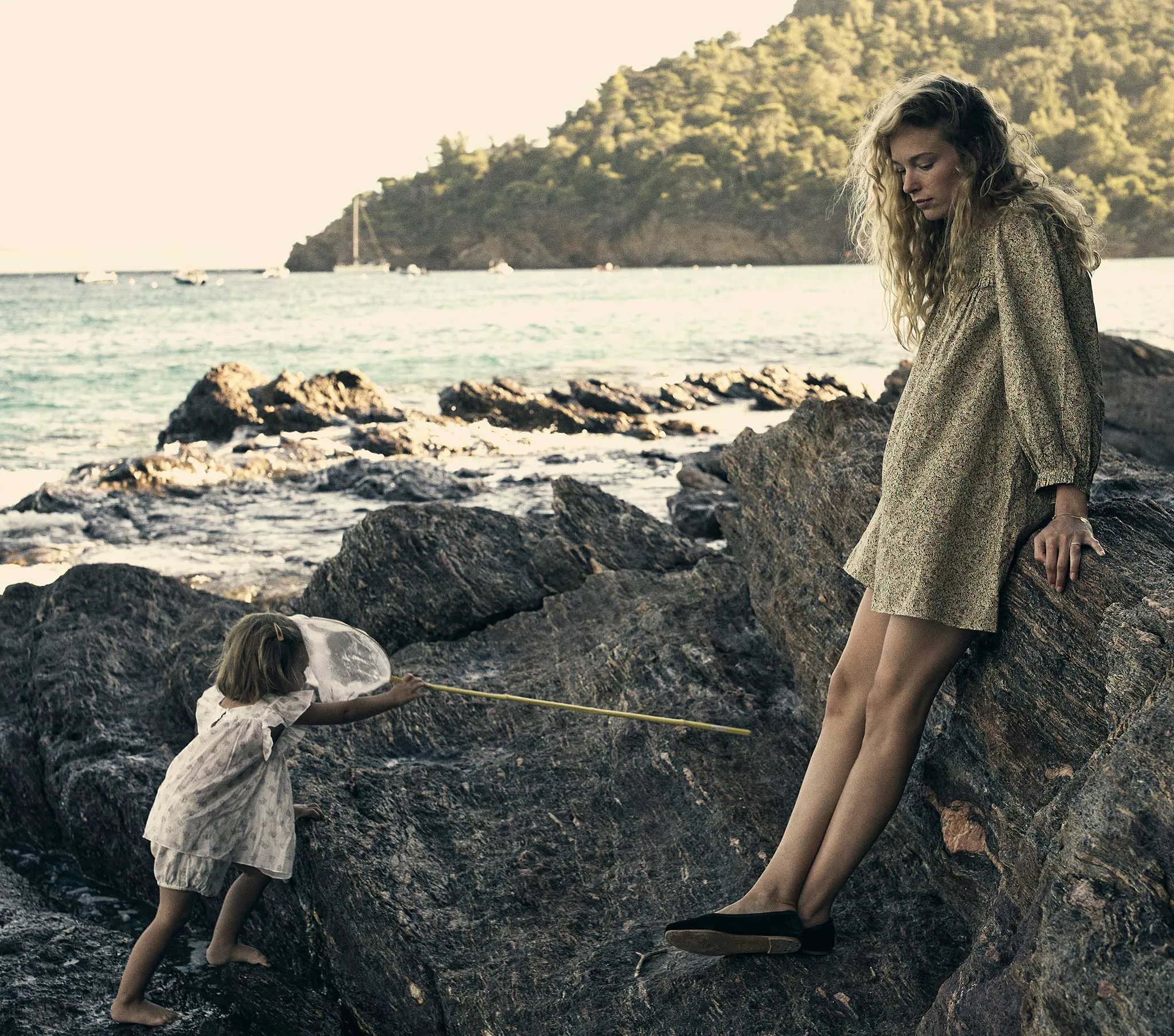 HMD -- ACTON DRESS -- GREEN CHIVE sold by Doen product image thumbnail 3