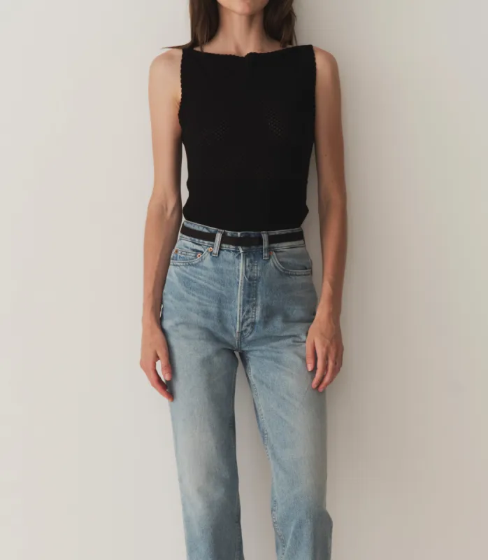 JUNIE BOW BELT -- BLACK made by Doen