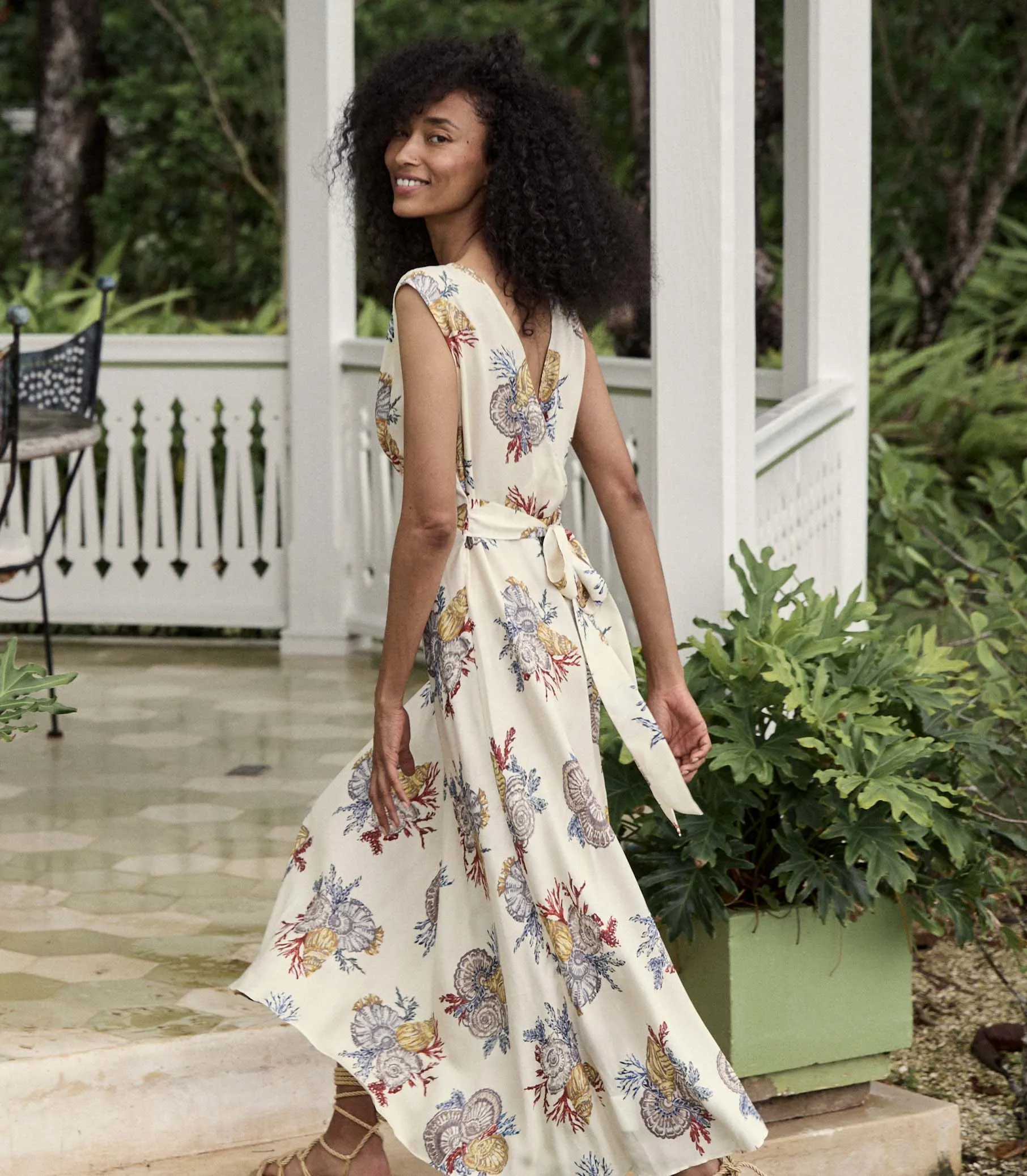 TATIANA DRESS -- MER BOTANIQUE sold by Doen product image thumbnail 3