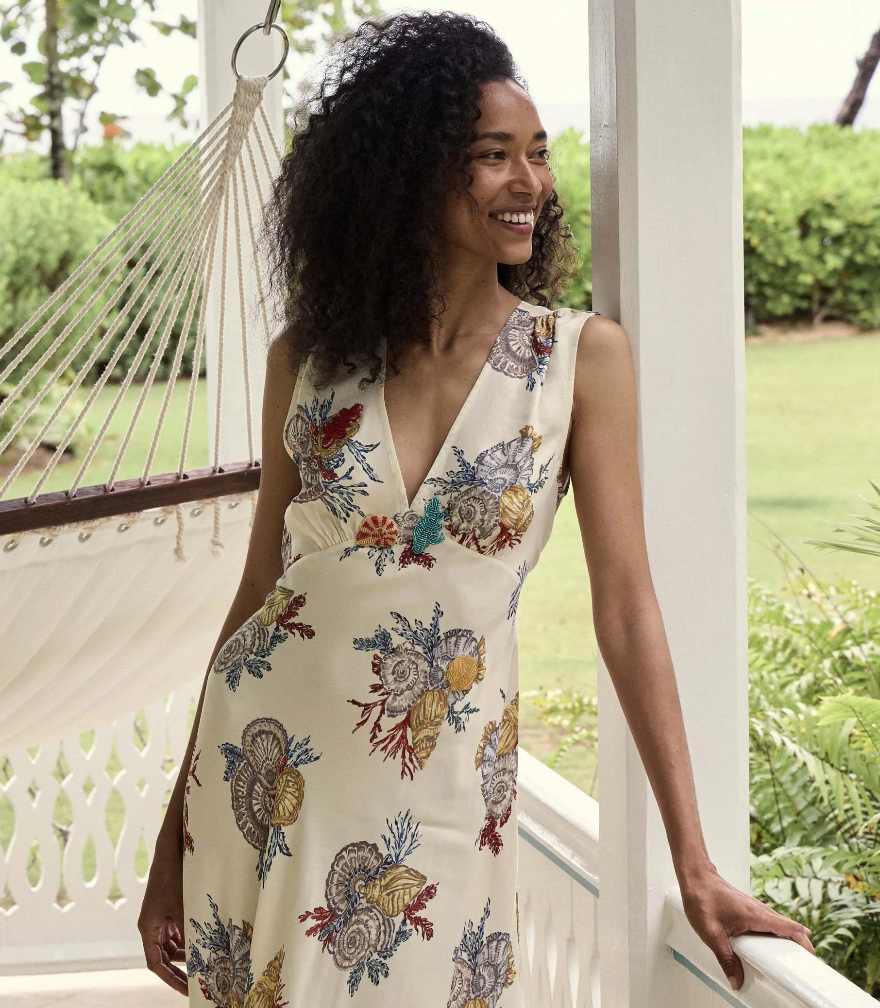 TATIANA DRESS -- MER BOTANIQUE sold by Doen product image thumbnail 4