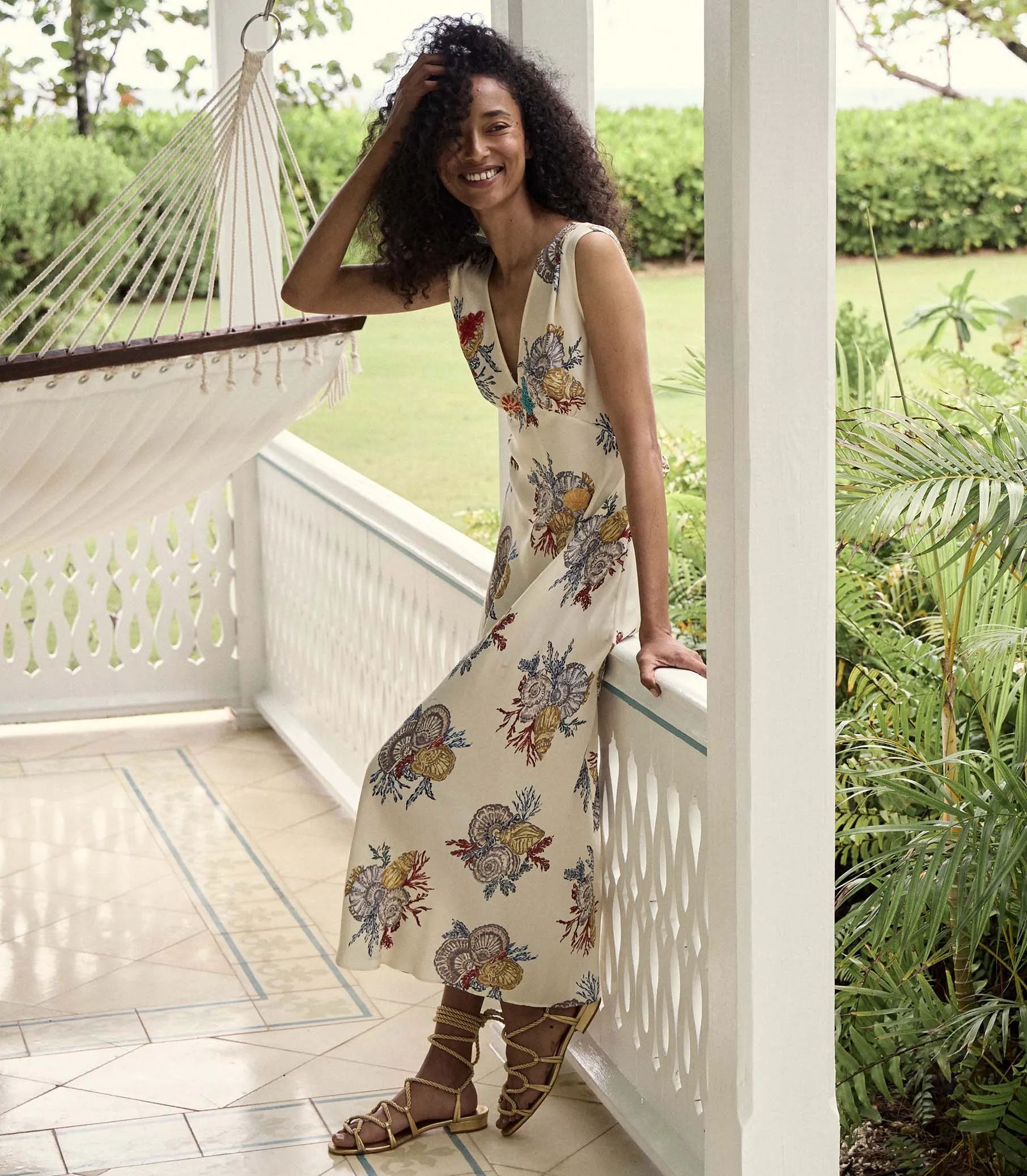 TATIANA DRESS -- MER BOTANIQUE sold by Doen product image thumbnail 5