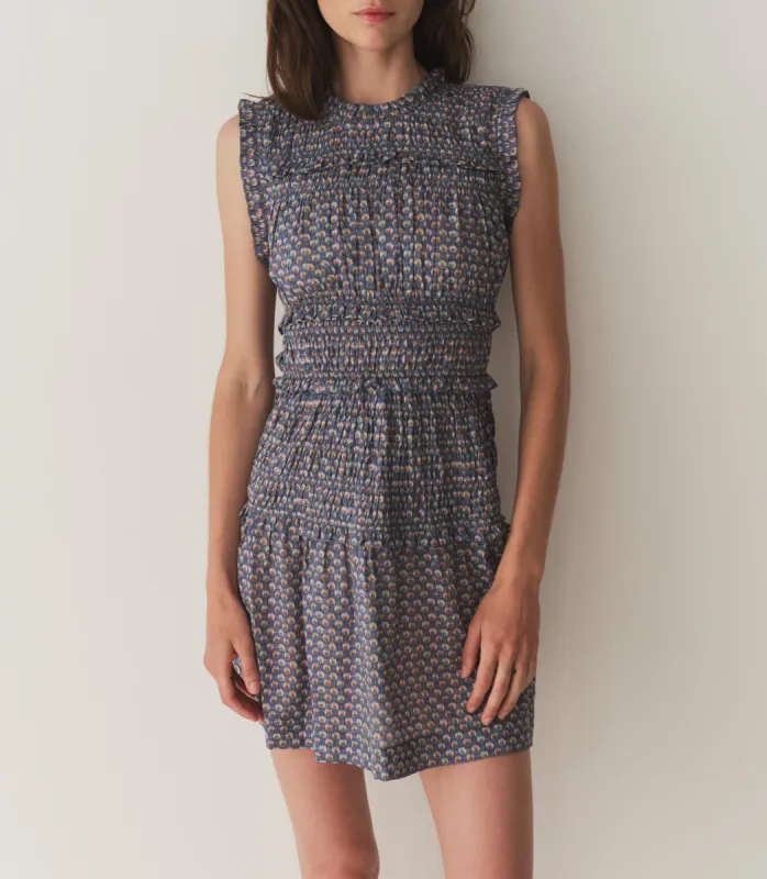 TRACIE DRESS -- DAHLIA IKAT made by Doen