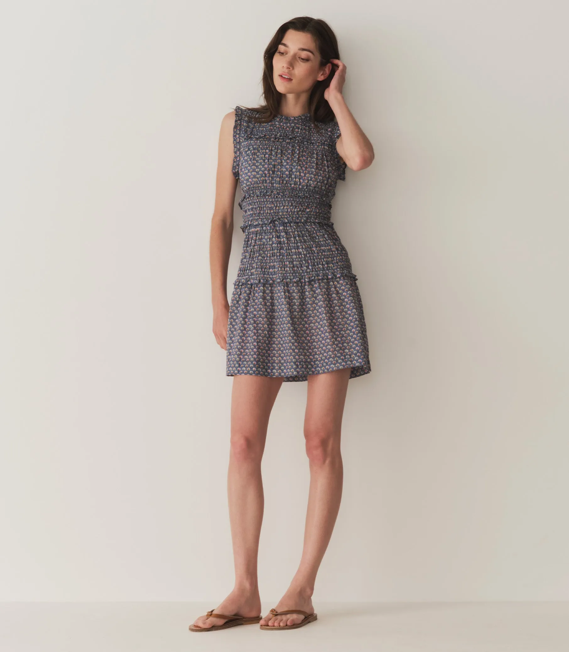 TRACIE DRESS -- DAHLIA IKAT sold by Doen product image thumbnail 3