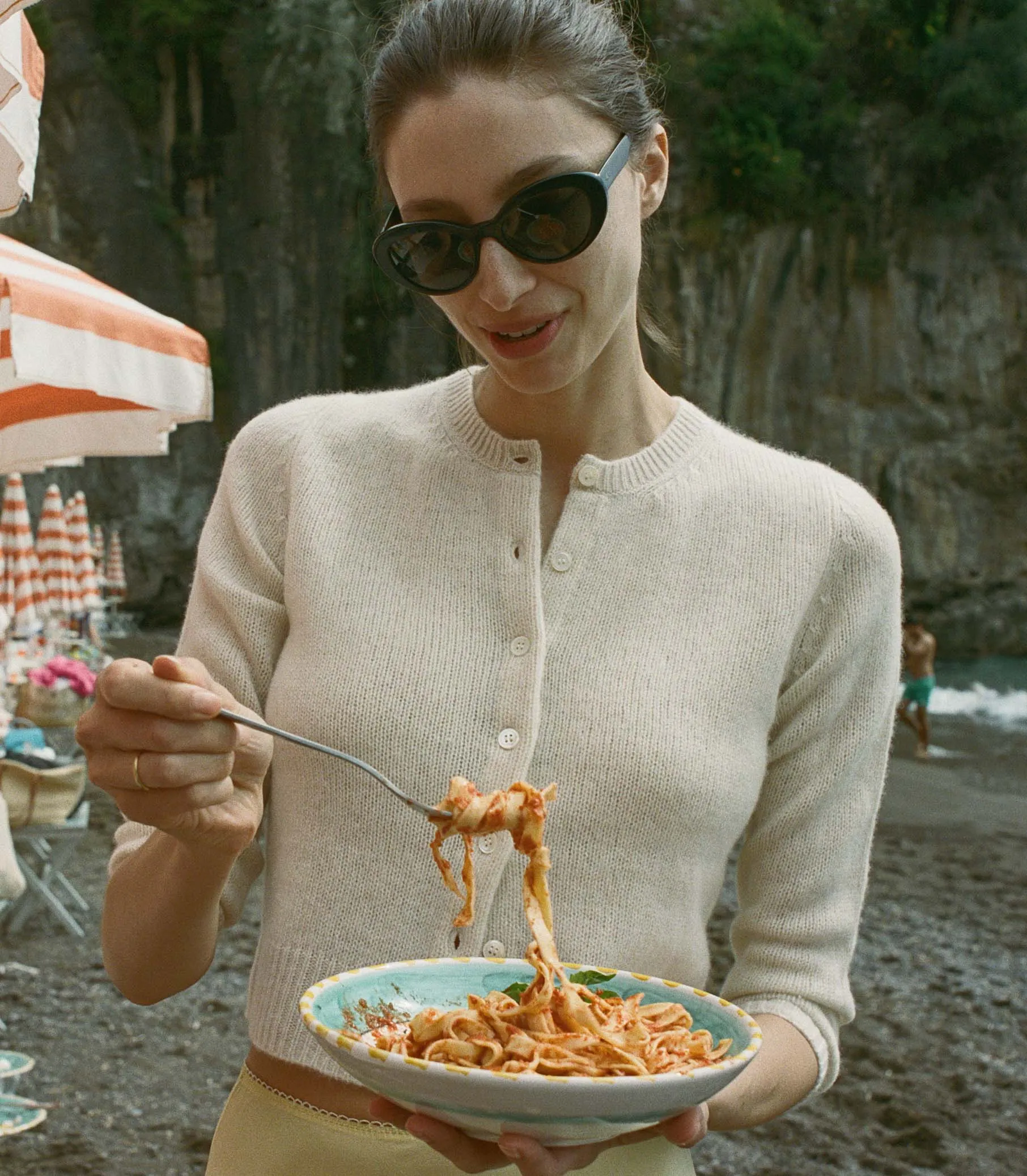 DANAE CARDIGAN -- DOGWOOD sold by Doen